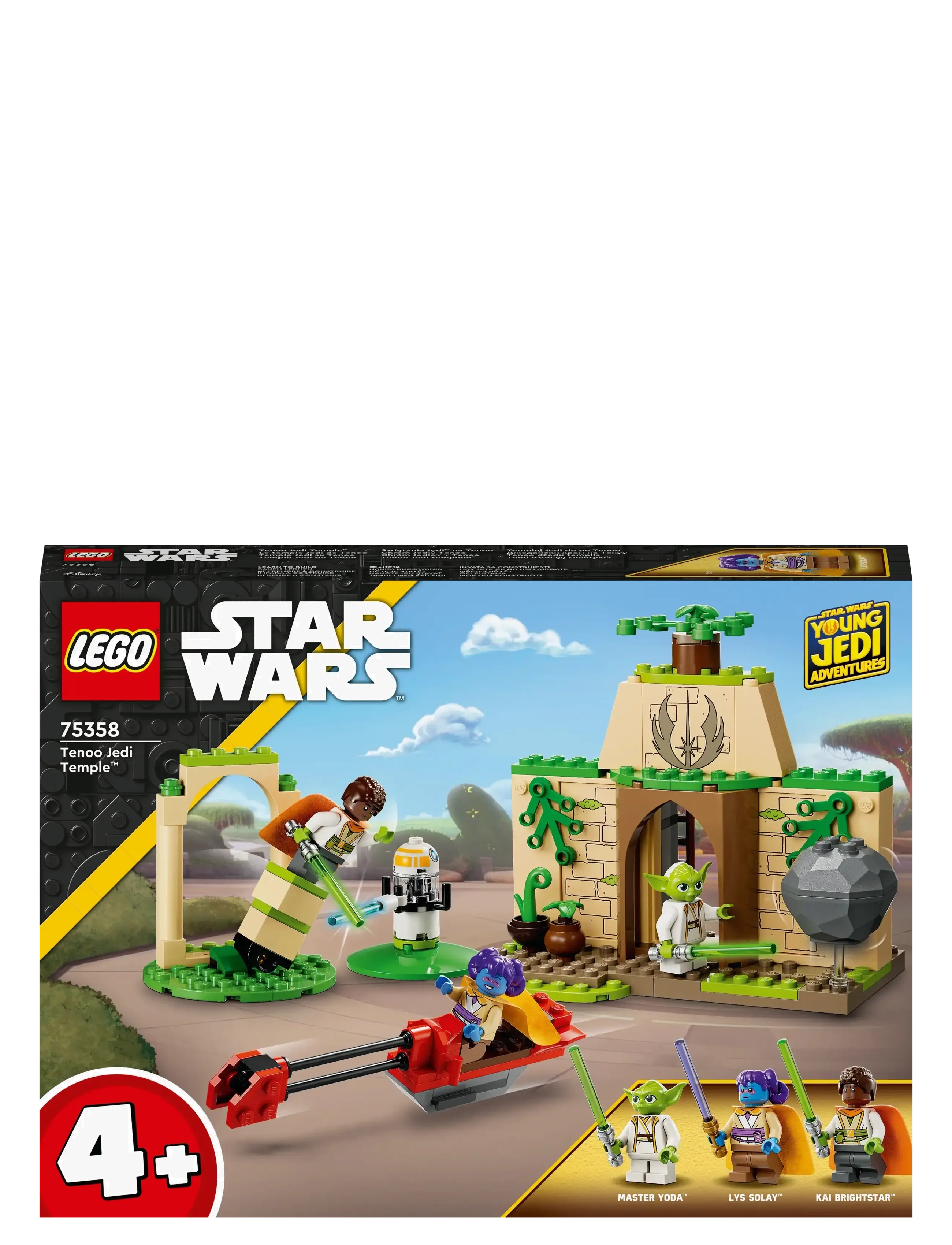 LEGO - Star Tenoo Jedi 75358 Building Toy Set - lego star wars™ - multicolor - 4