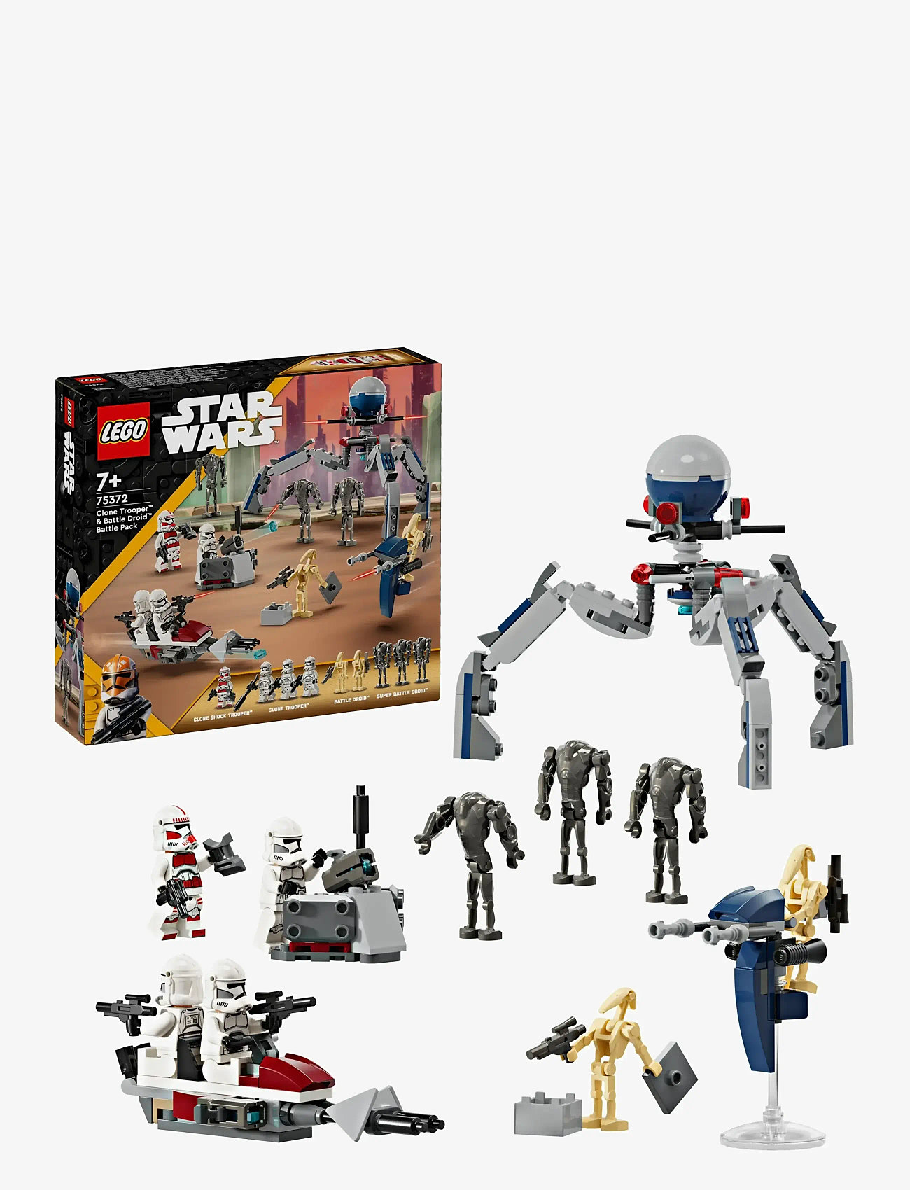 LEGO - Star Clone Trooper™ & Battle Battle Pack 75372 - lego star wars™ - multi - 0