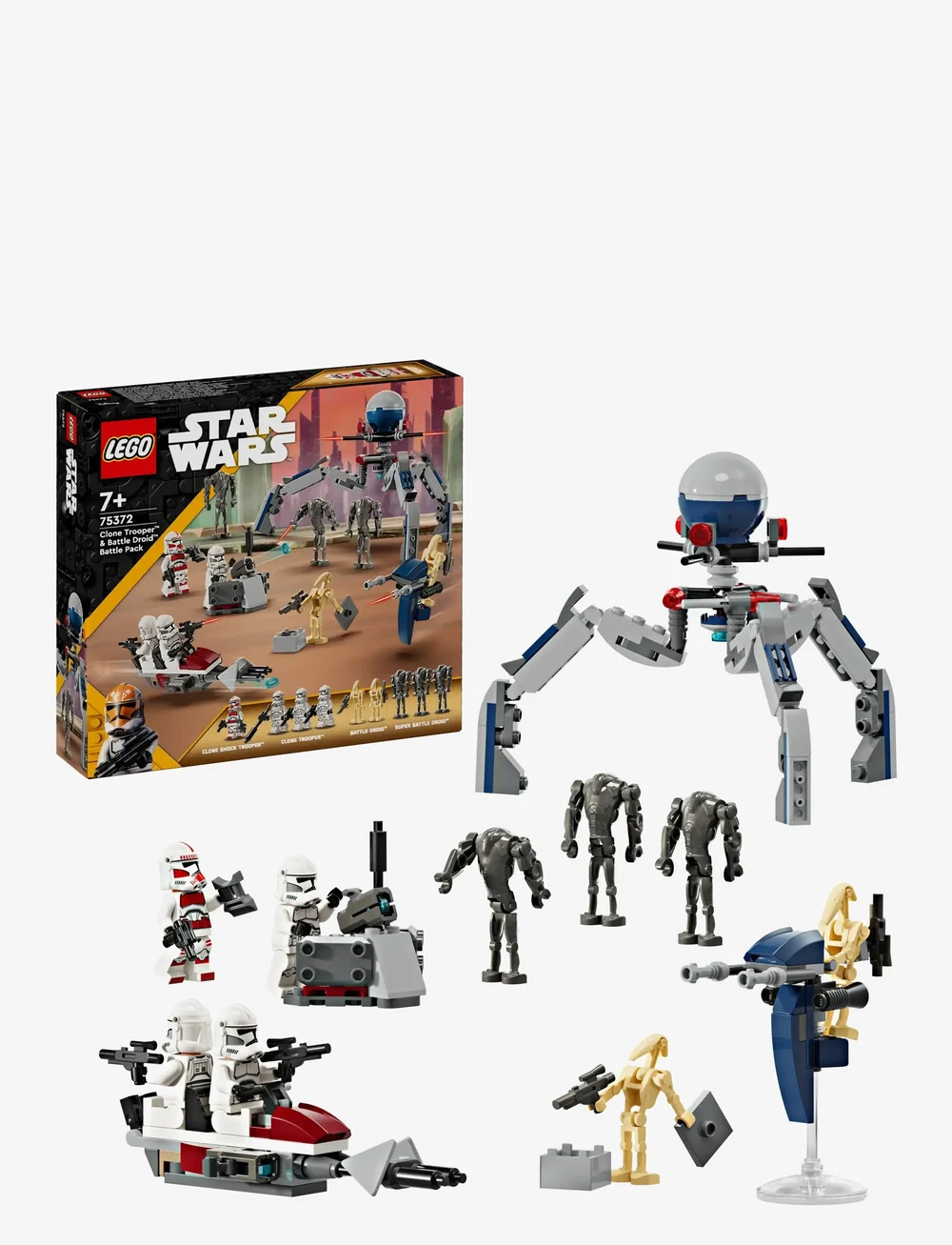LEGO - Star Clone Trooper™ & Battle Battle Pack 75372 - lego star wars™ - multi - 0