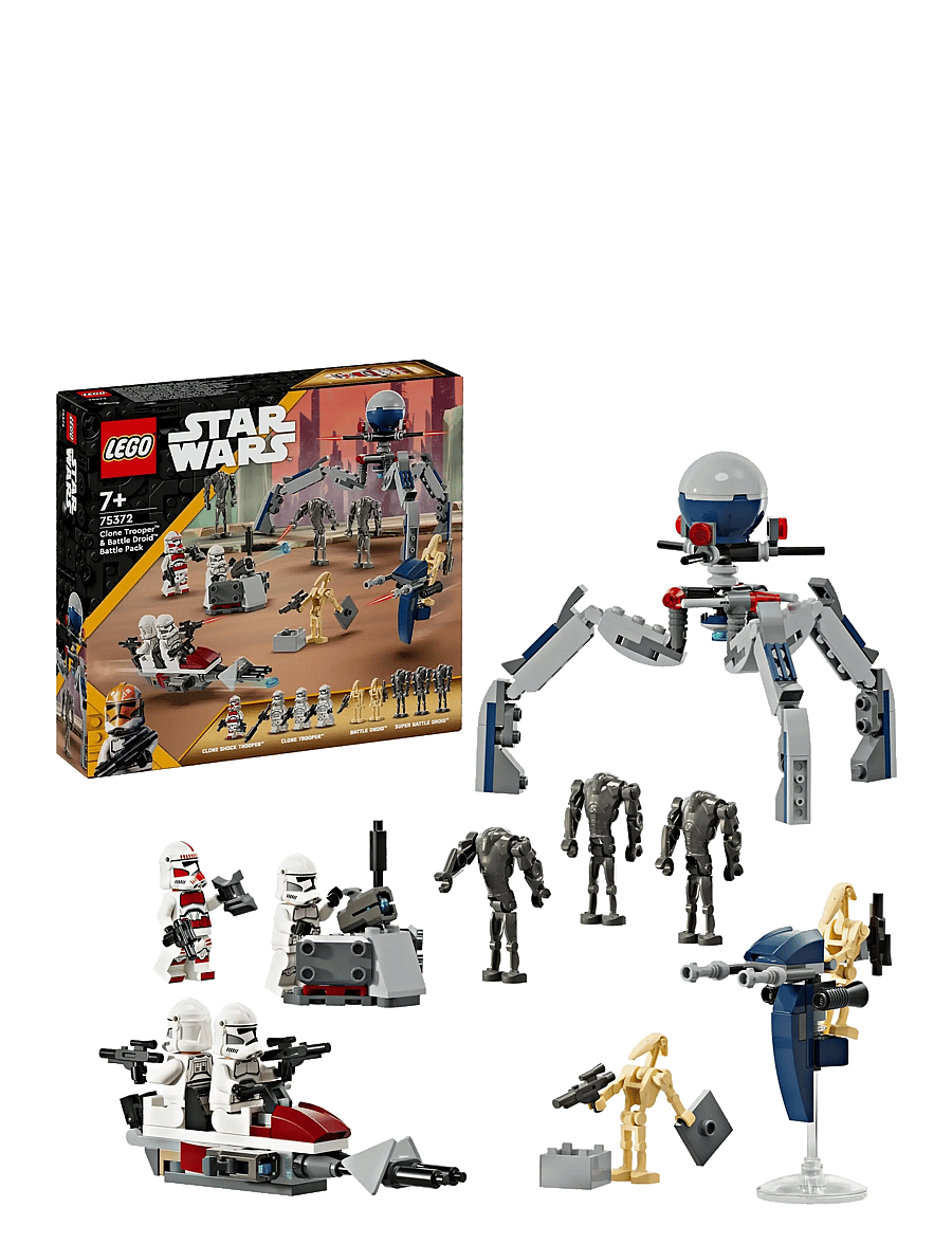 LEGO - Star Clone Trooper™ & Battle Battle Pack 75372 - lego® star wars™ - multi - 0