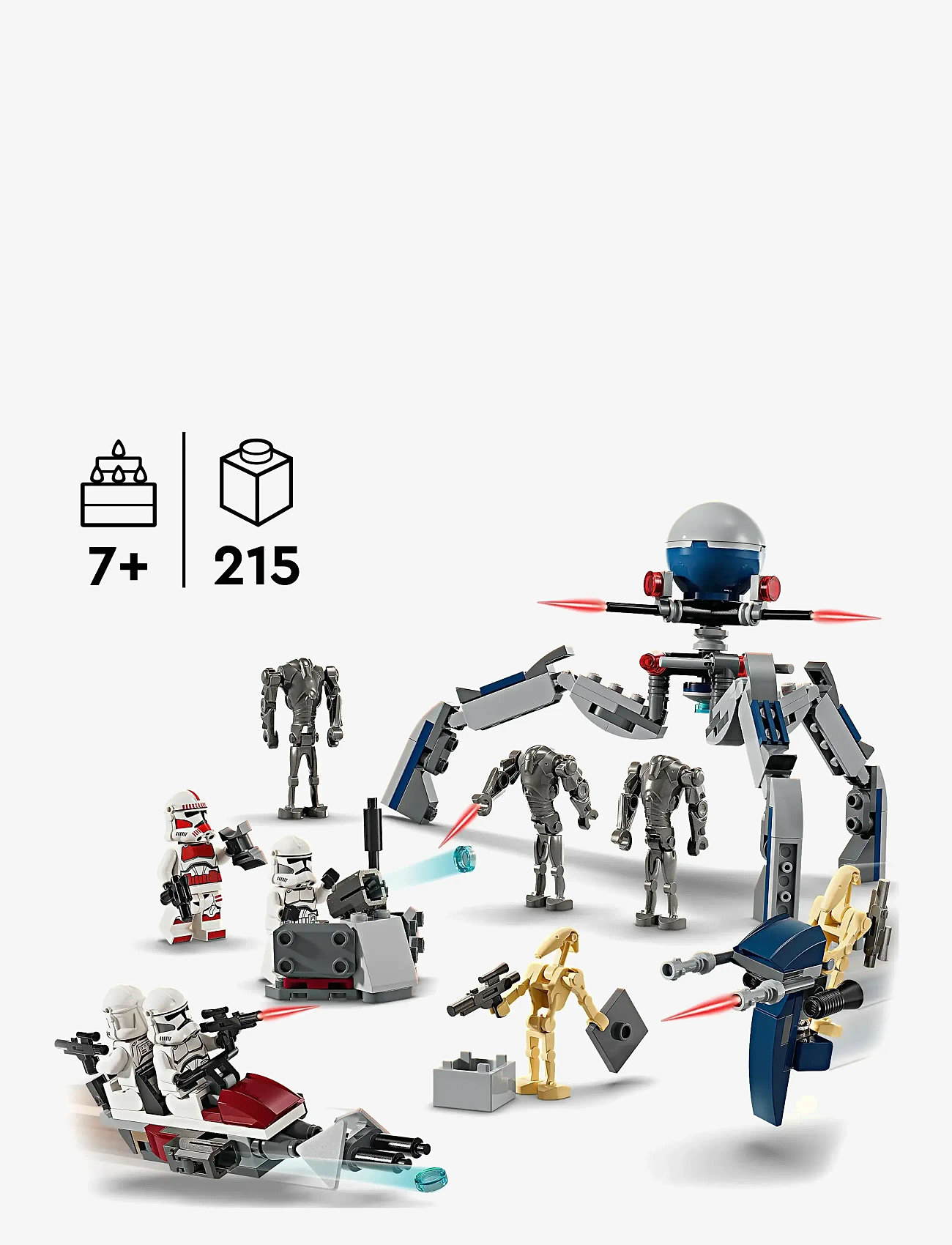 LEGO - Star Clone Trooper™ & Battle Battle Pack 75372 - lego star wars™ - multi - 1