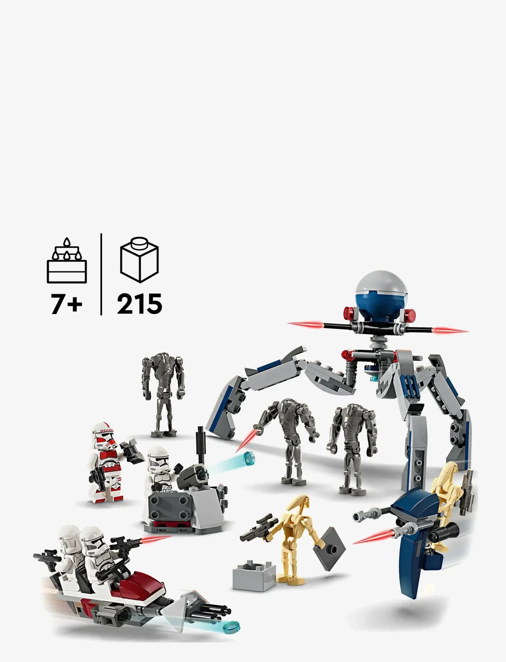 LEGO - Star Clone Trooper™ & Battle Battle Pack 75372 - lego star wars™ - multi - 1