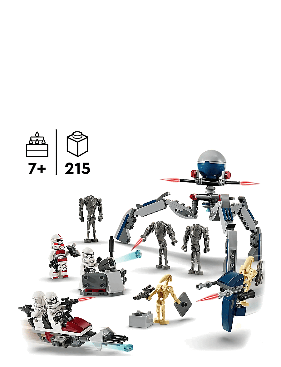 LEGO - Star Clone Trooper™ & Battle Battle Pack 75372 - lego® star wars™ - multi - 1