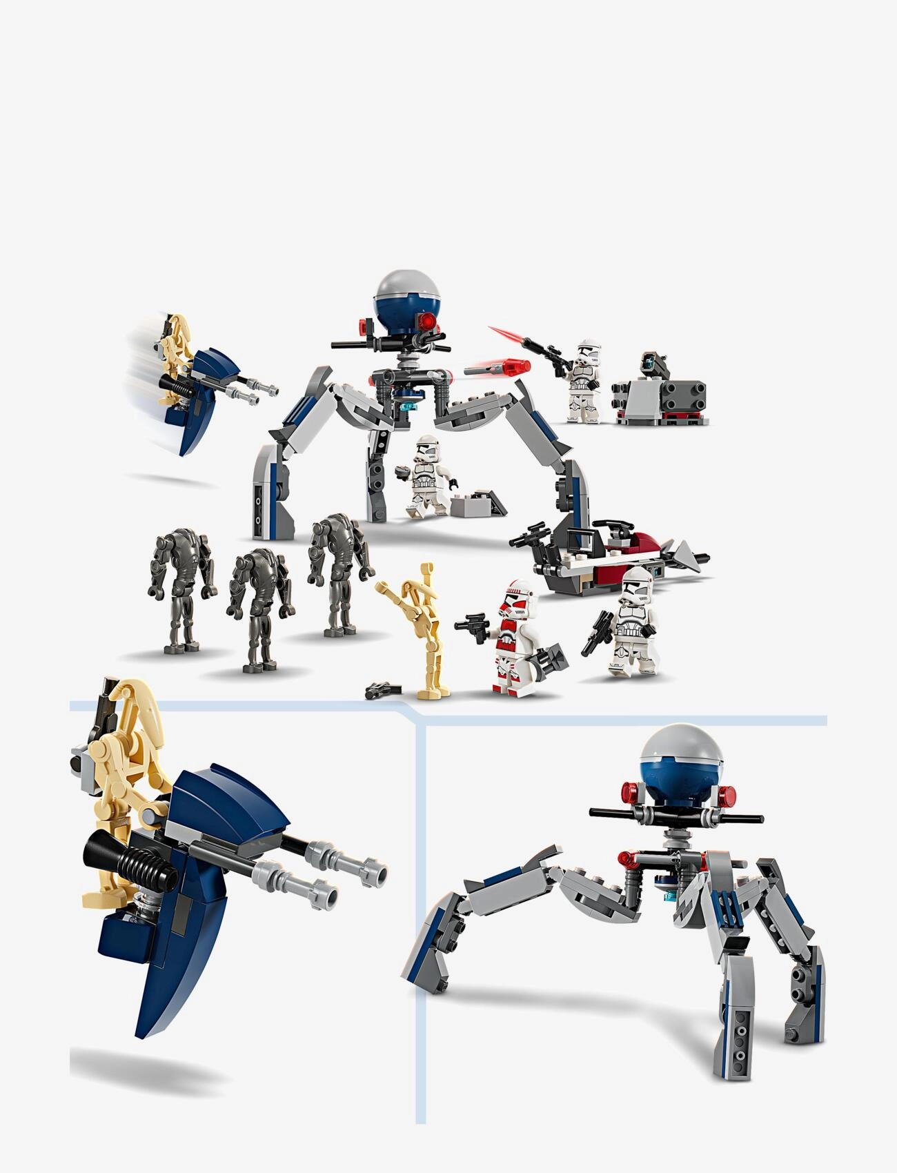 LEGO - Star Clone Trooper™ & Battle Battle Pack 75372 - lego® star wars™ - multi - 3