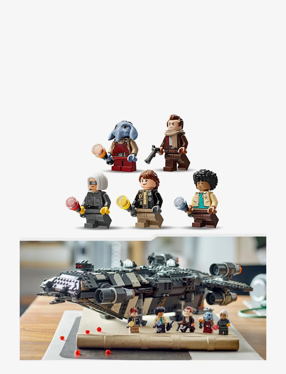 LEGO - Star Wars: Skeleton Crew The Onyx Cinder 75374 - lego star wars™ - multi - 4