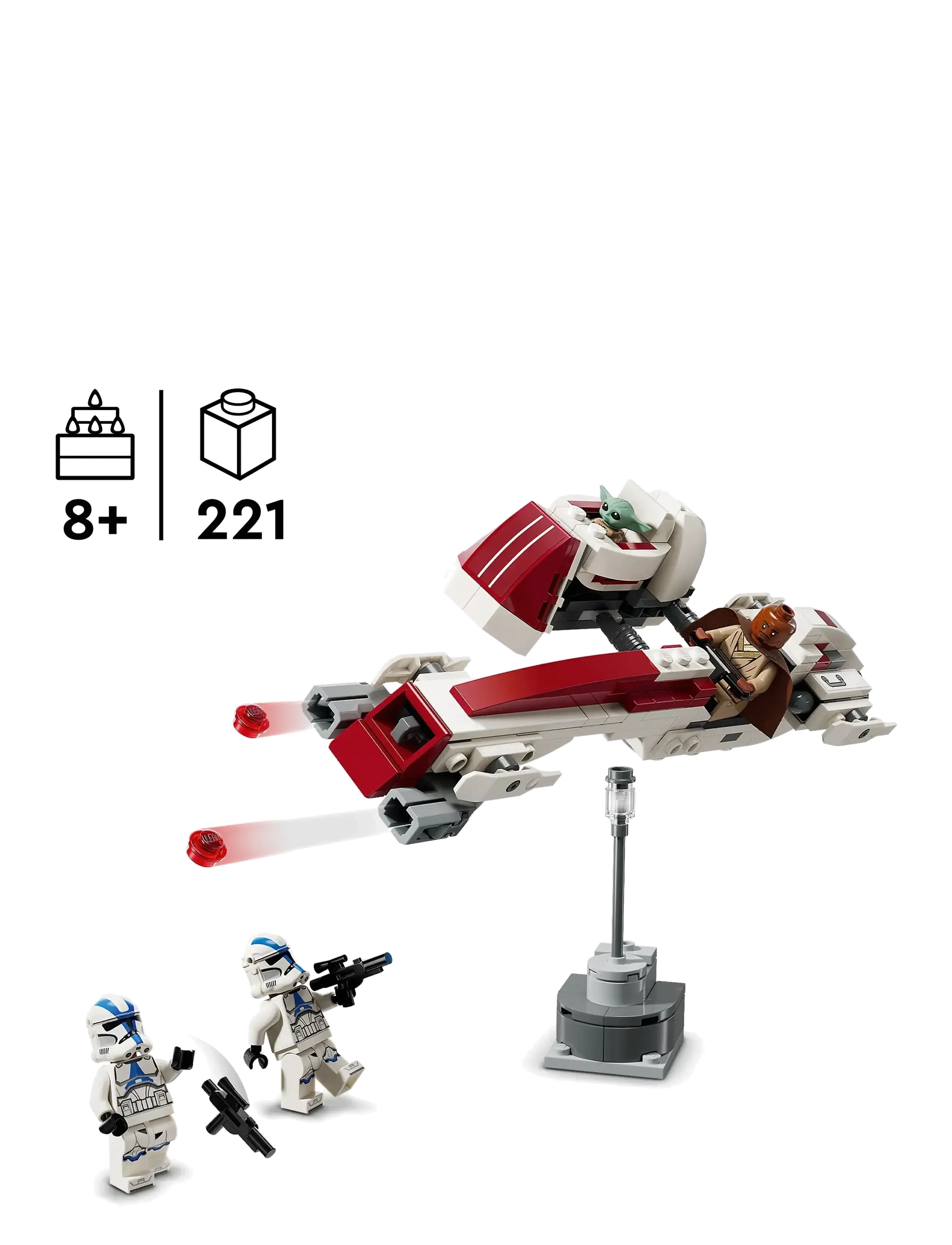 LEGO - Flugt på BARC-speeder™ 75378 - lego star wars™ - multi - 1