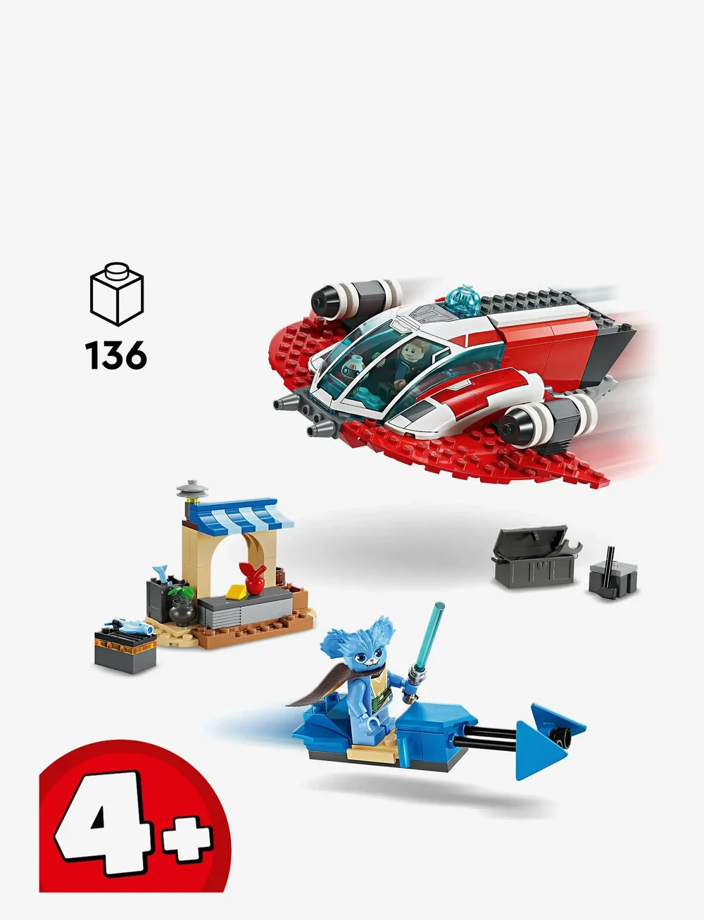 LEGO - Star The Crimson Set 75384 - lego star wars™ - multi - 1