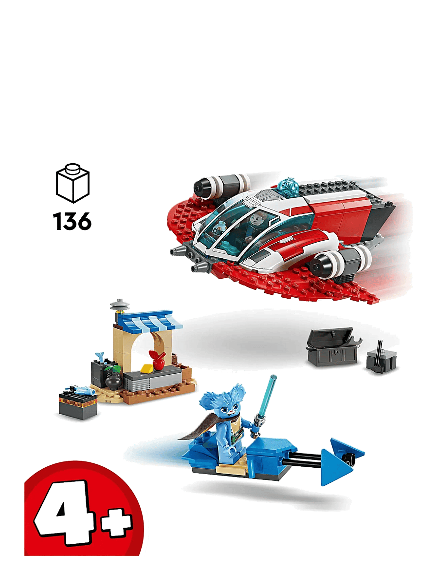 LEGO - Star The Crimson Set 75384 - lego® star wars™ - multi - 1