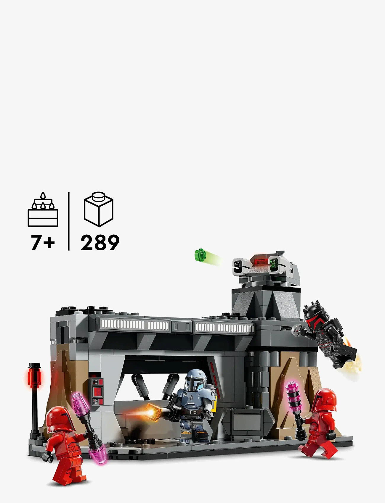 LEGO - Paz Vizsla™ og moff Gideons™ kamp 75386 - lego star wars™ - multi - 1