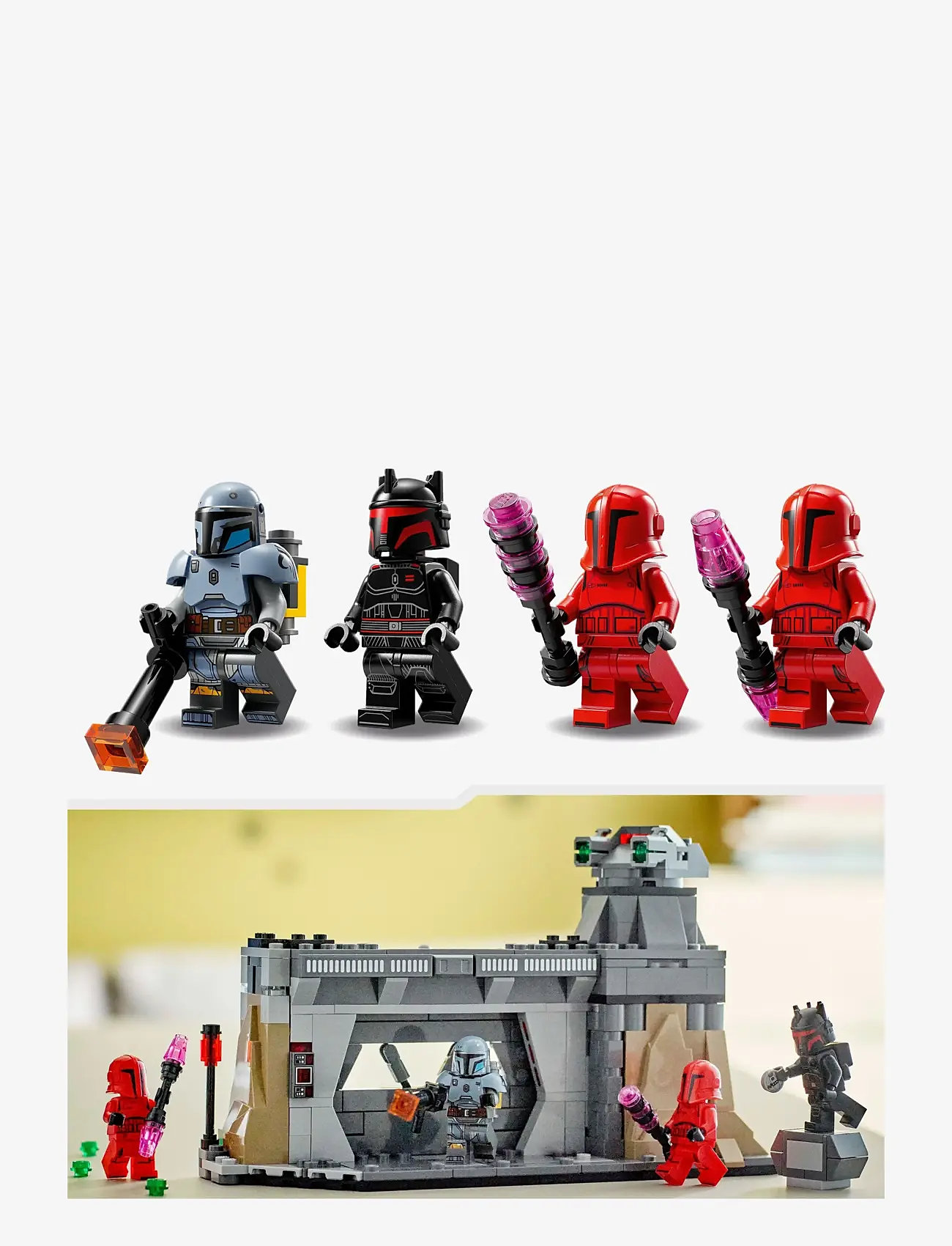 LEGO - Paz Vizsla™ og moff Gideons™ kamp 75386 - lego star wars™ - multi - 3