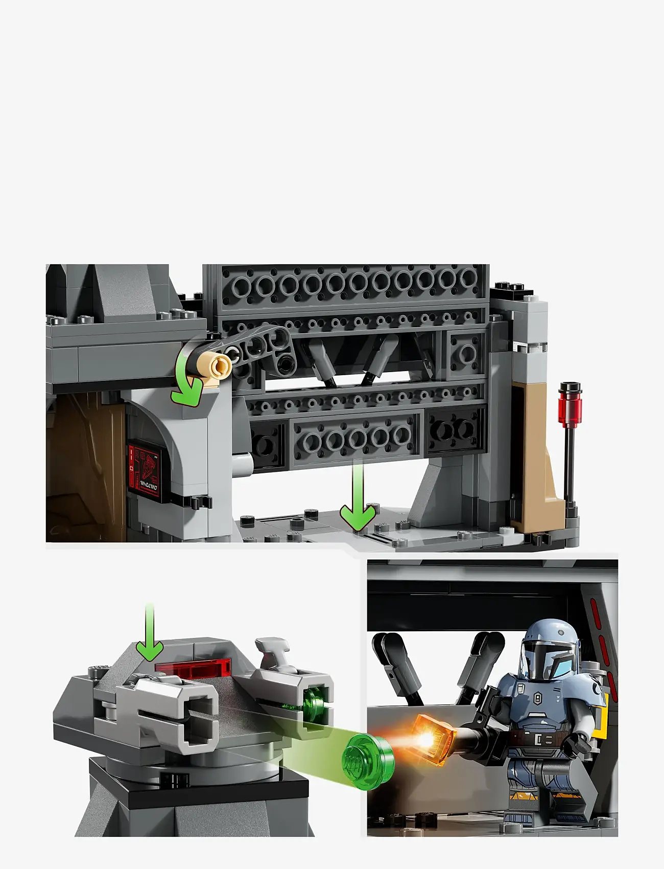 LEGO - Paz Vizsla™ og moff Gideons™ kamp 75386 - lego star wars™ - multi - 4