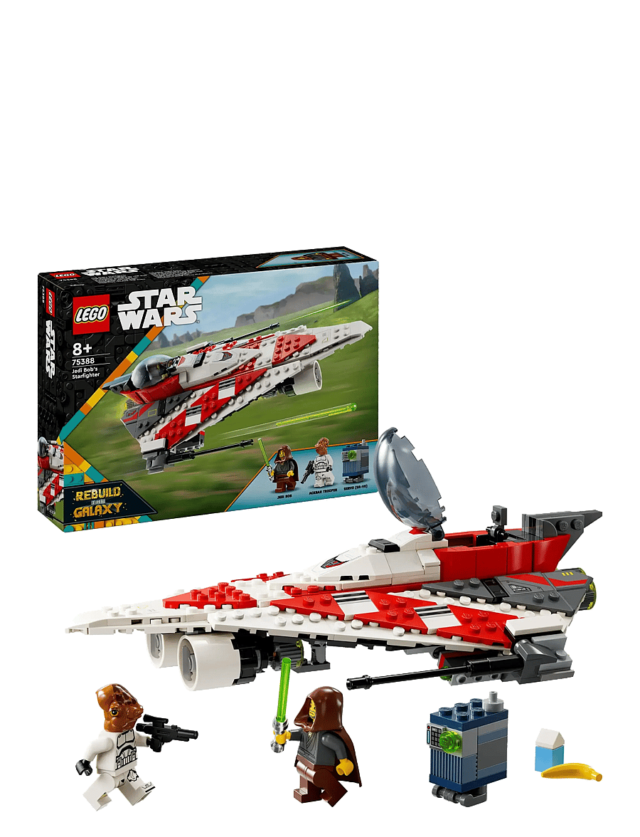 LEGO - Star Jedi Bob’s Starfighter Building Toy 75388 - lego® star wars™ - multi - 0