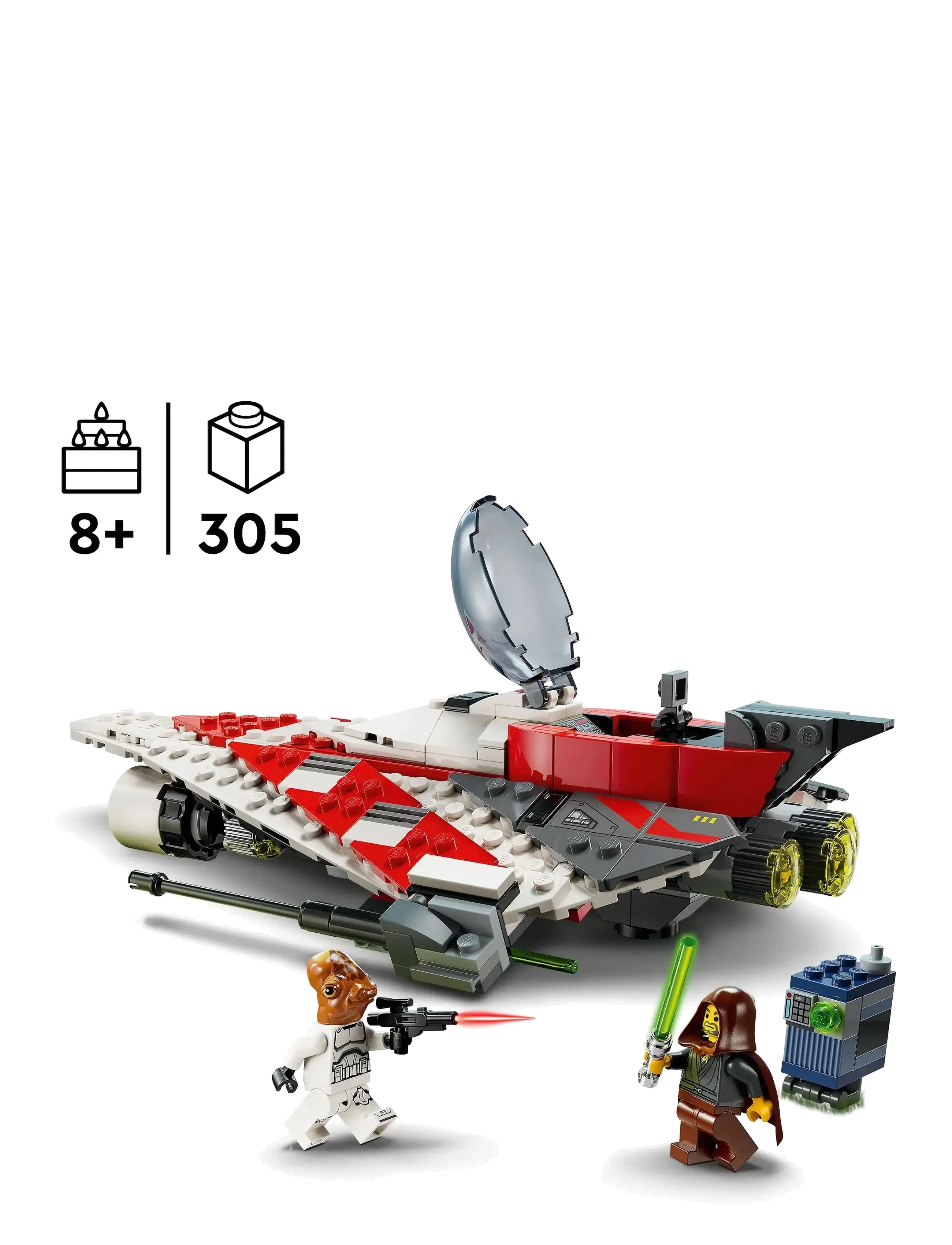 LEGO - Jedi Bobs stjernejager 75388 - lego® star wars™ - multi - 1