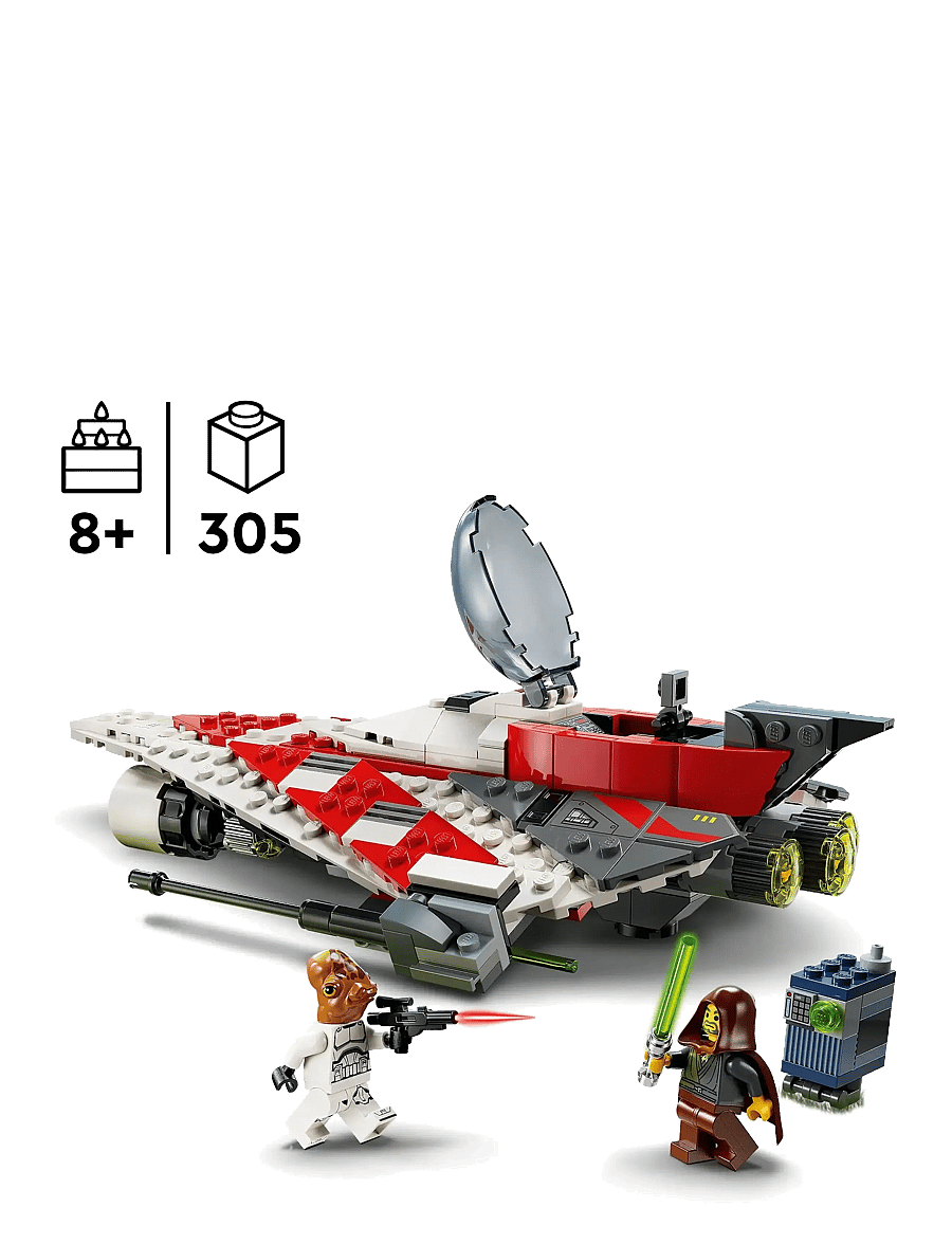 LEGO - Star Jedi Bob’s Starfighter Building Toy 75388 - lego® star wars™ - multi - 1