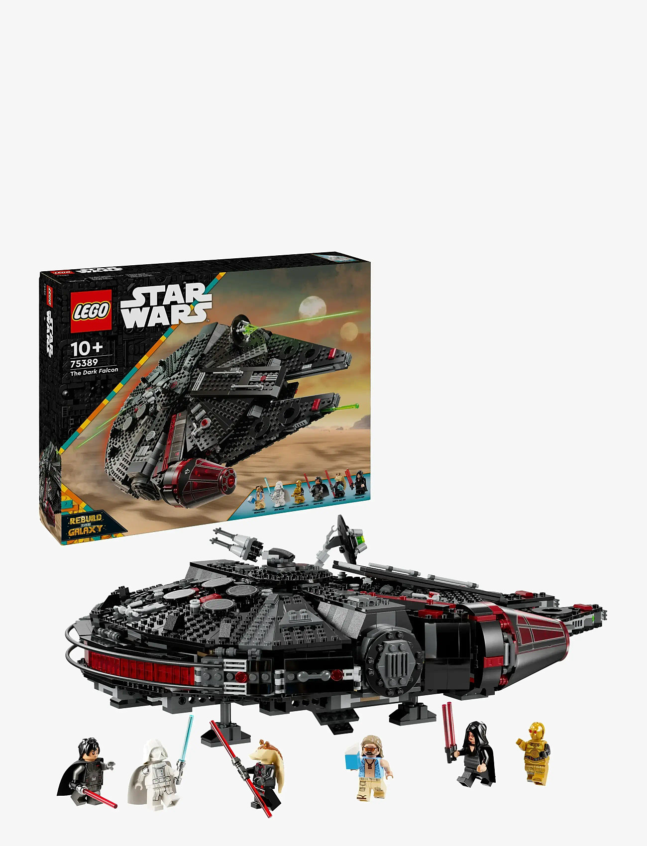 LEGO - Star The Dark Falcon Buildable Toy Vehicle 75389 - lego® star wars™ - multi - 0