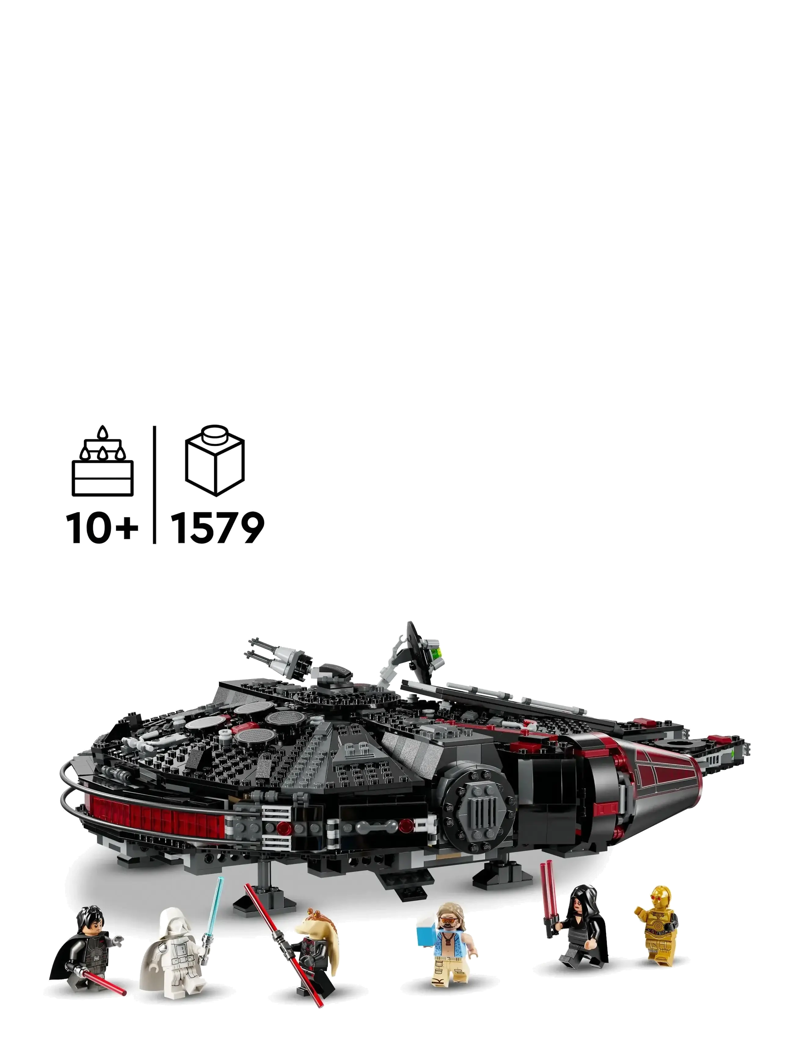 LEGO - Star The Dark Falcon Buildable Toy Vehicle 75389 - lego star wars™ - multi - 1