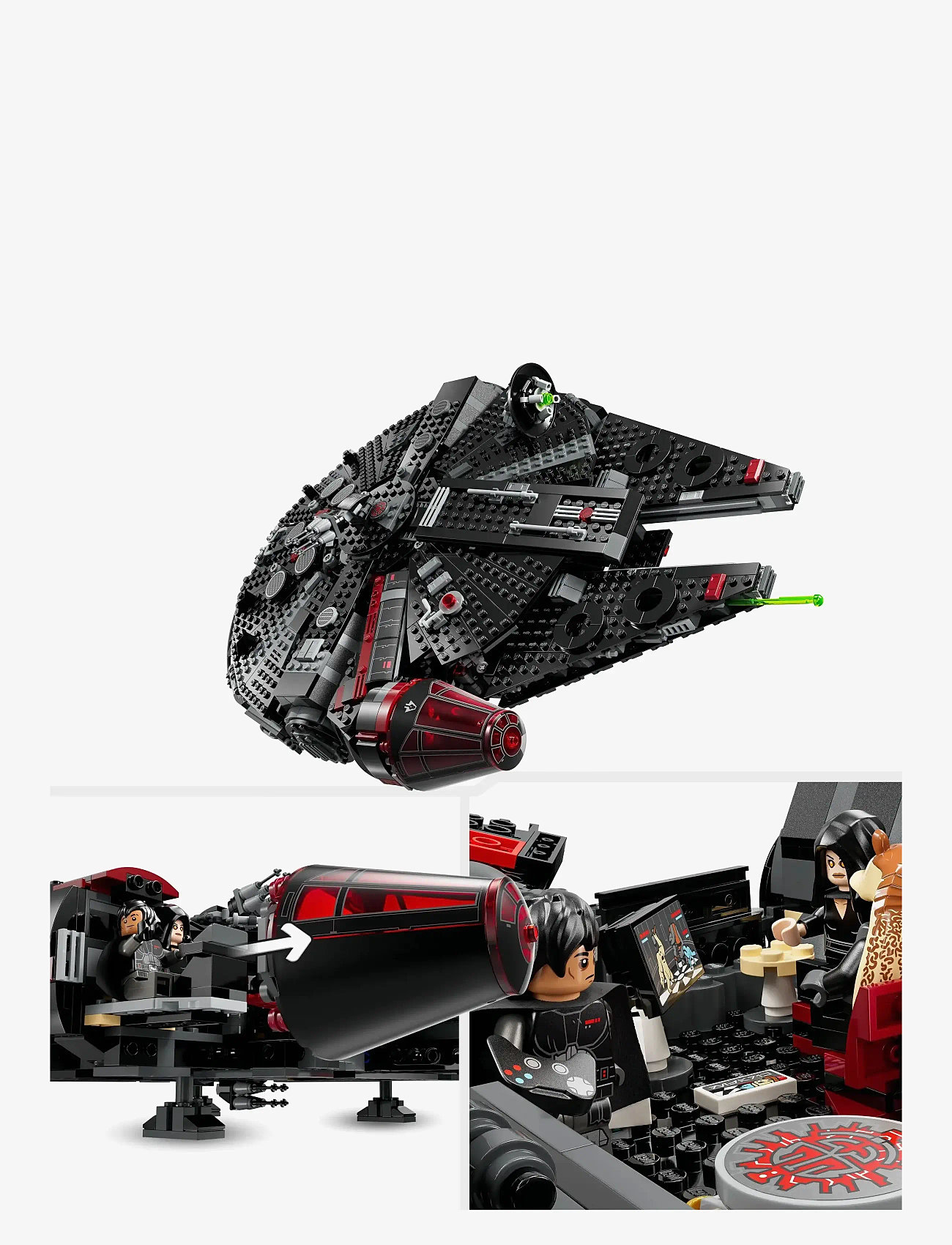 LEGO - Star The Dark Falcon Buildable Toy Vehicle 75389 - lego® star wars™ - multi - 3