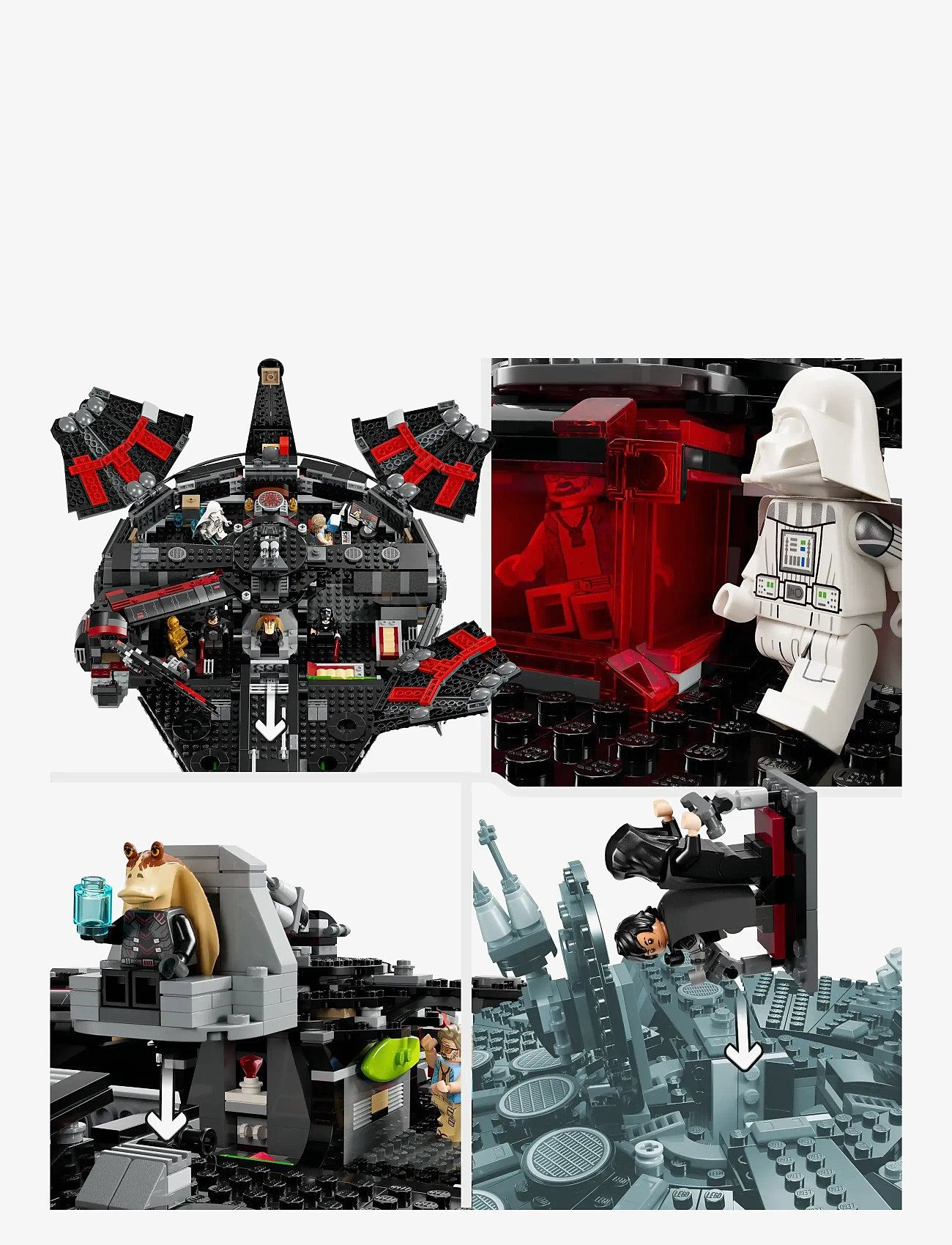 LEGO - Star The Dark Falcon Buildable Toy Vehicle 75389 - lego® star wars™ - multi - 4