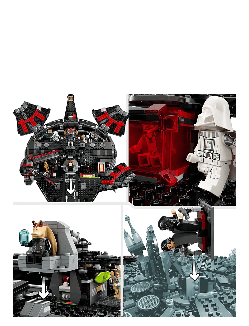LEGO - Star The Dark Falcon Buildable Toy Vehicle 75389 - lego star wars™ - multi - 4