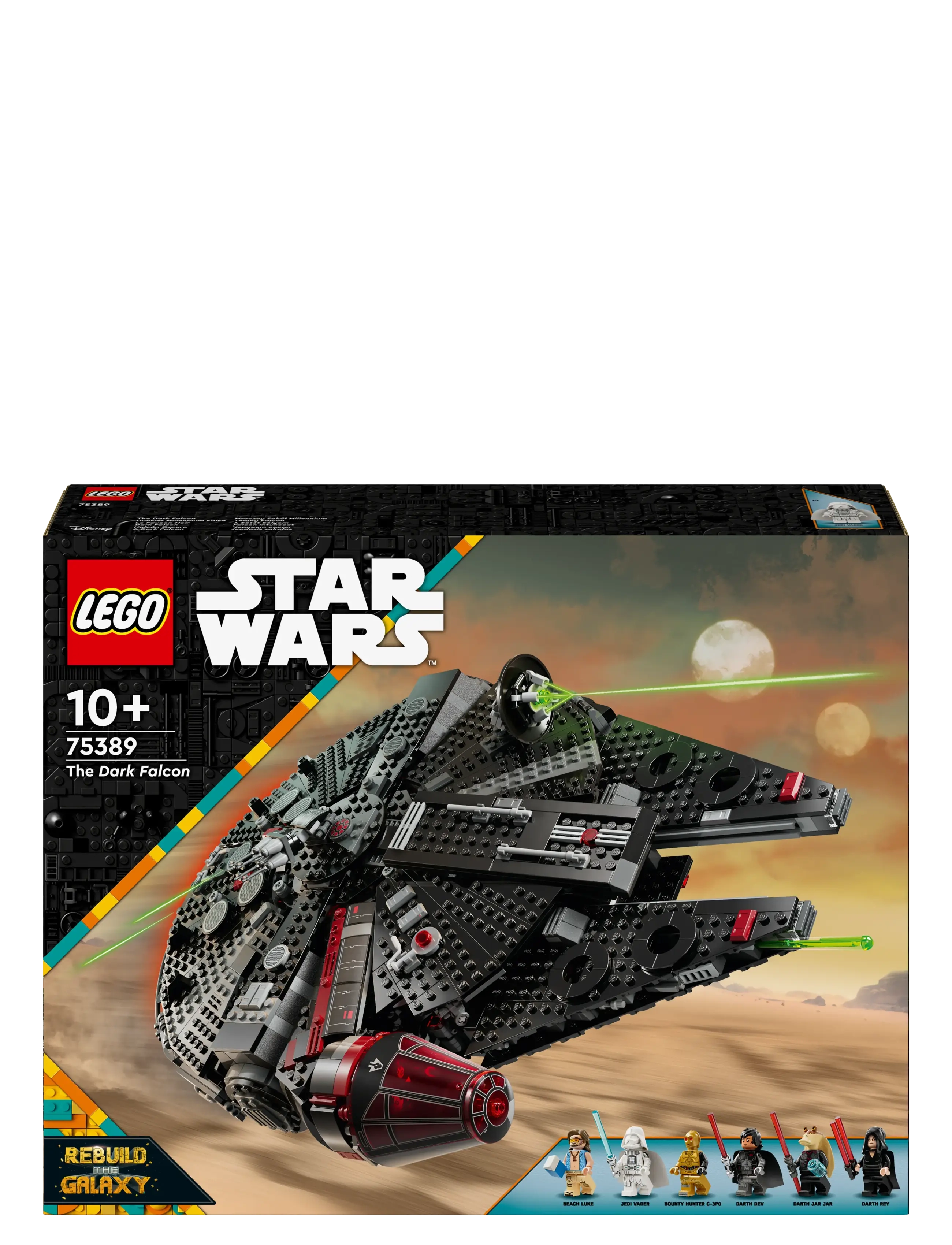 LEGO - Star The Dark Falcon Buildable Toy Vehicle 75389 - lego star wars™ - multi - 5