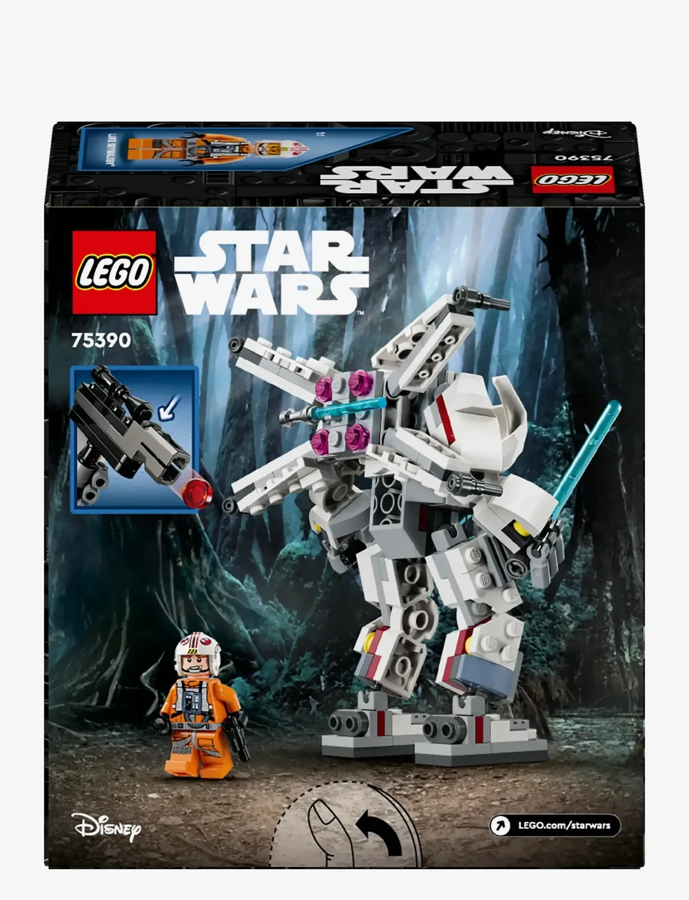 LEGO Luke Skywalker X wing Mech Building Toy LEGO Star Wars Boozt