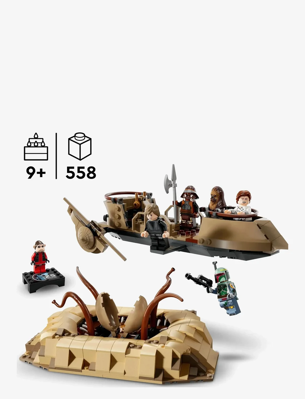 LEGO - Star Desert Skiff & Sarlacc Pit Set 75396 - lego star wars™ - multi - 1