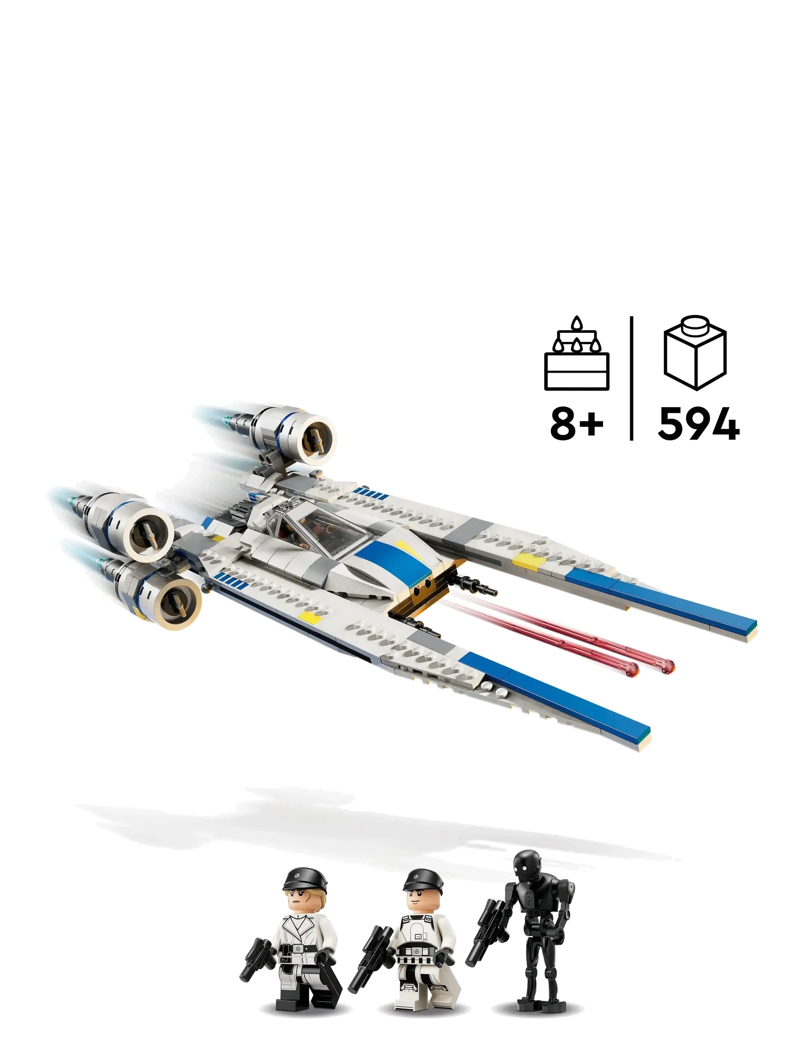 LEGO - Oprørernes U-wing-stjernejager 75399 - lego® star wars™ - multi - 1