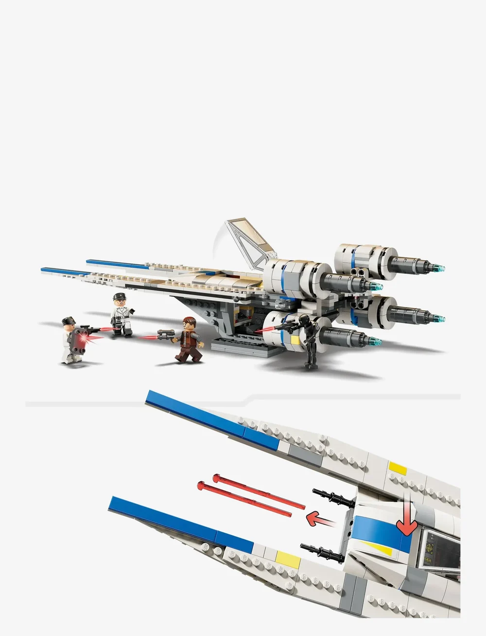 LEGO - Star Wars: Rebel U-Wing Buildable Vehicle Model 75399 - lego star wars™ - multi - 3