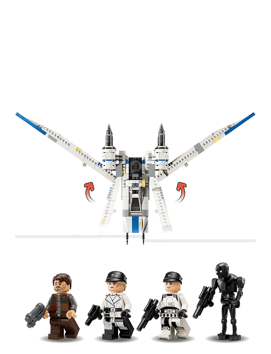 LEGO - Star Wars: Rebel U-Wing Buildable Vehicle Model 75399 - lego® star wars™ - multi - 4