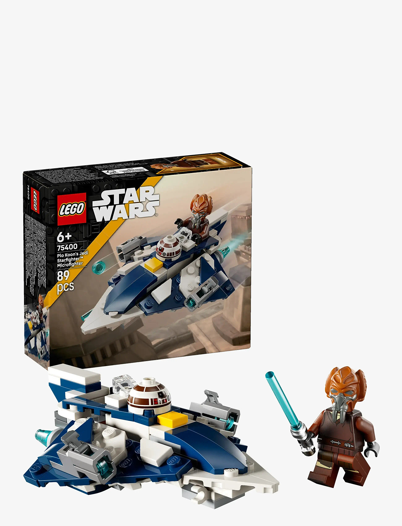 LEGO - Microfighter af Plo Koons™ jedi-stjernejager 75400 - multi - 0