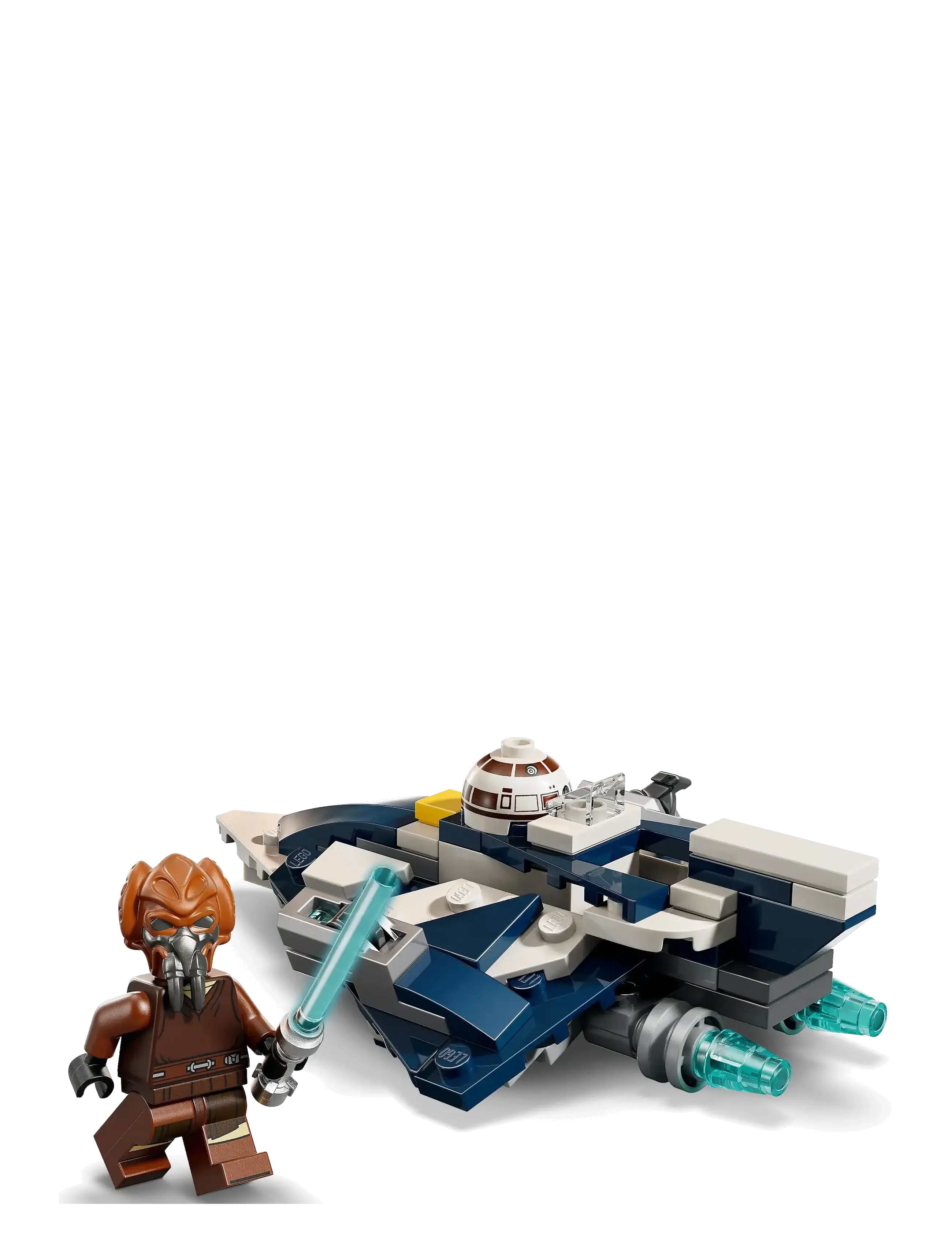 LEGO - Star Plo Koon’s Jedi Microfighter Building Toy 75400 - lego star wars™ - multi - 5