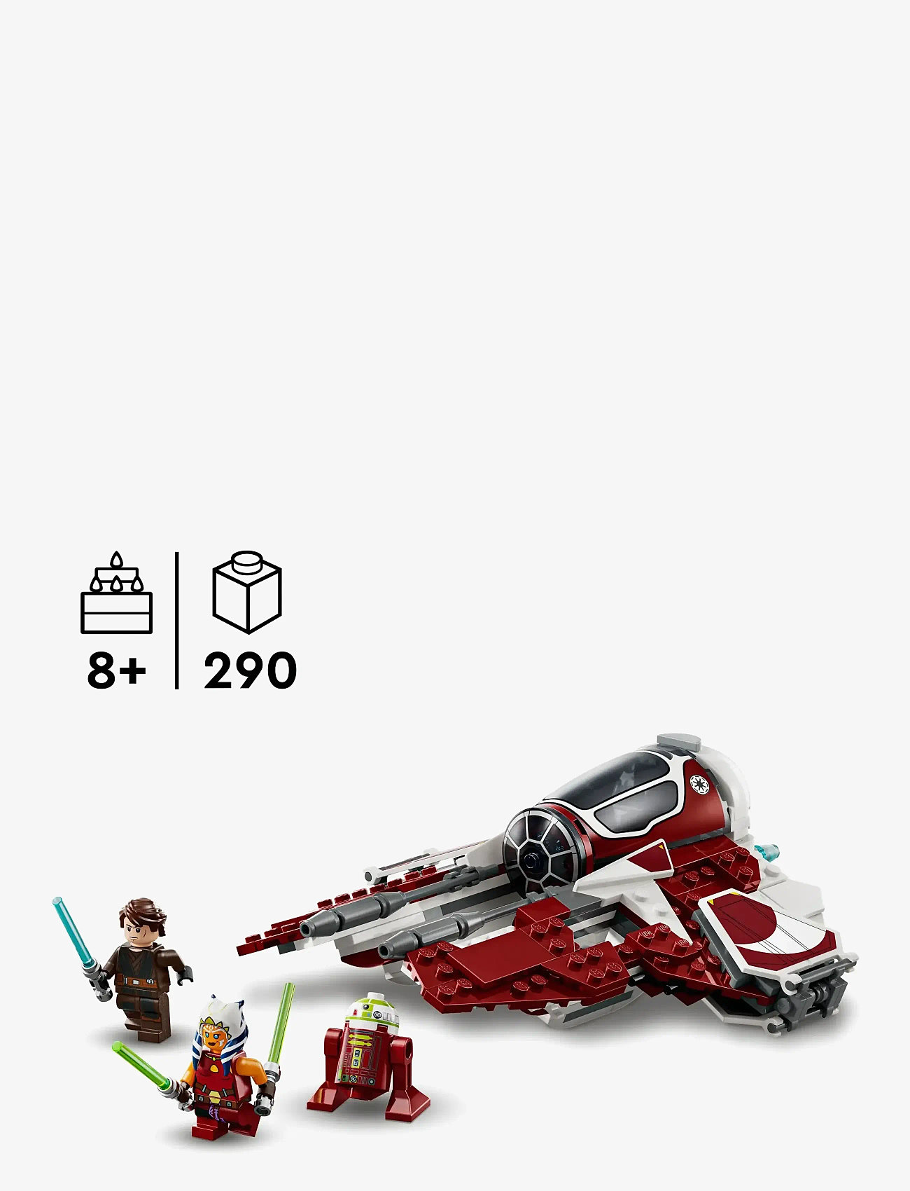 LEGO - Star Ahsoka’s Jedi Starfighter Building Toy 75401 - lego star wars™ - multi - 1