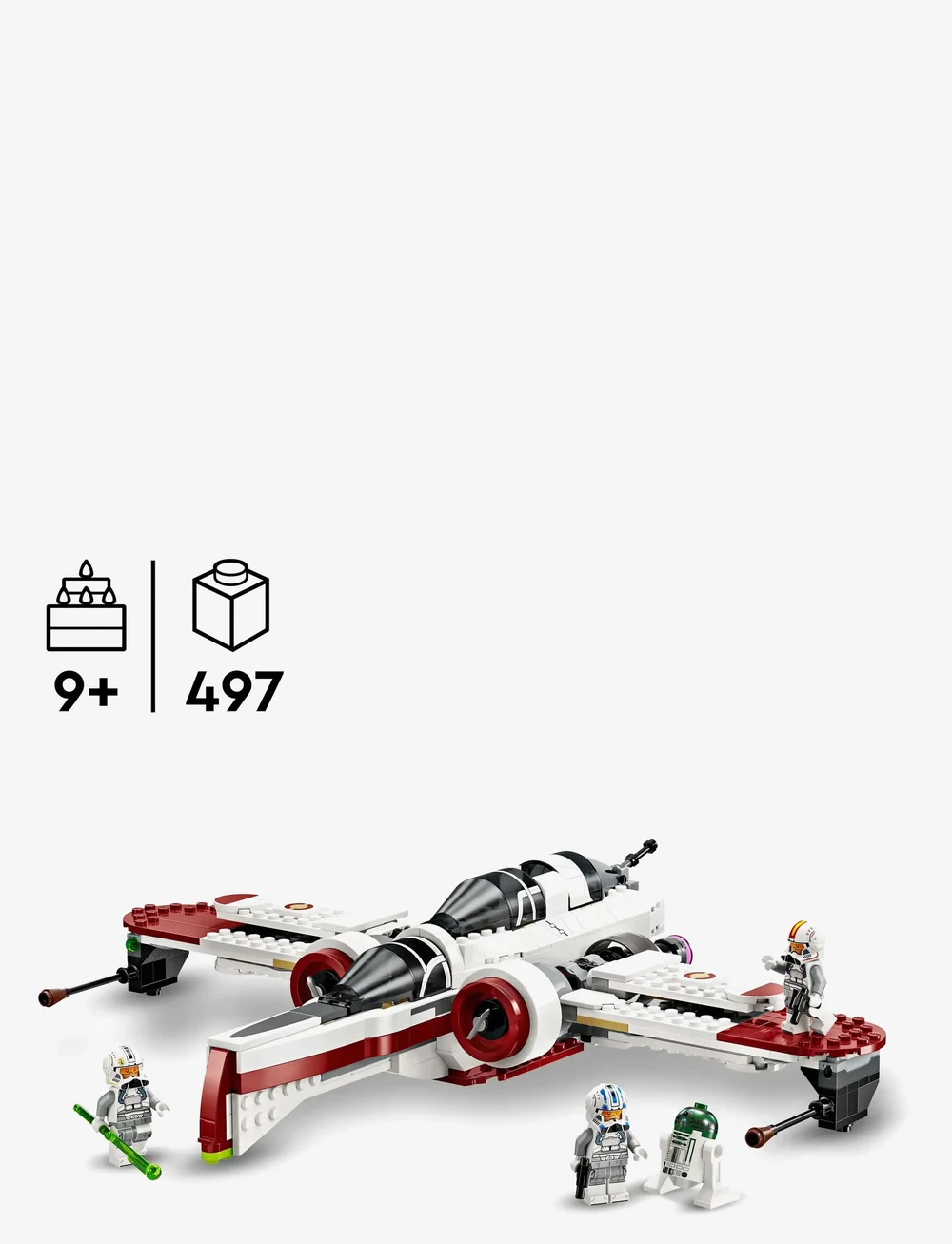 LEGO - Star ARC-170 Building Toy for Kids 75402 - lego star wars™ - multi - 1
