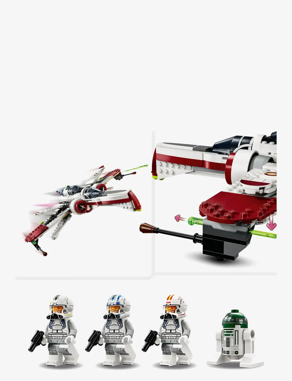 LEGO - Star ARC-170 Building Toy for Kids 75402 - lego star wars™ - multi - 4