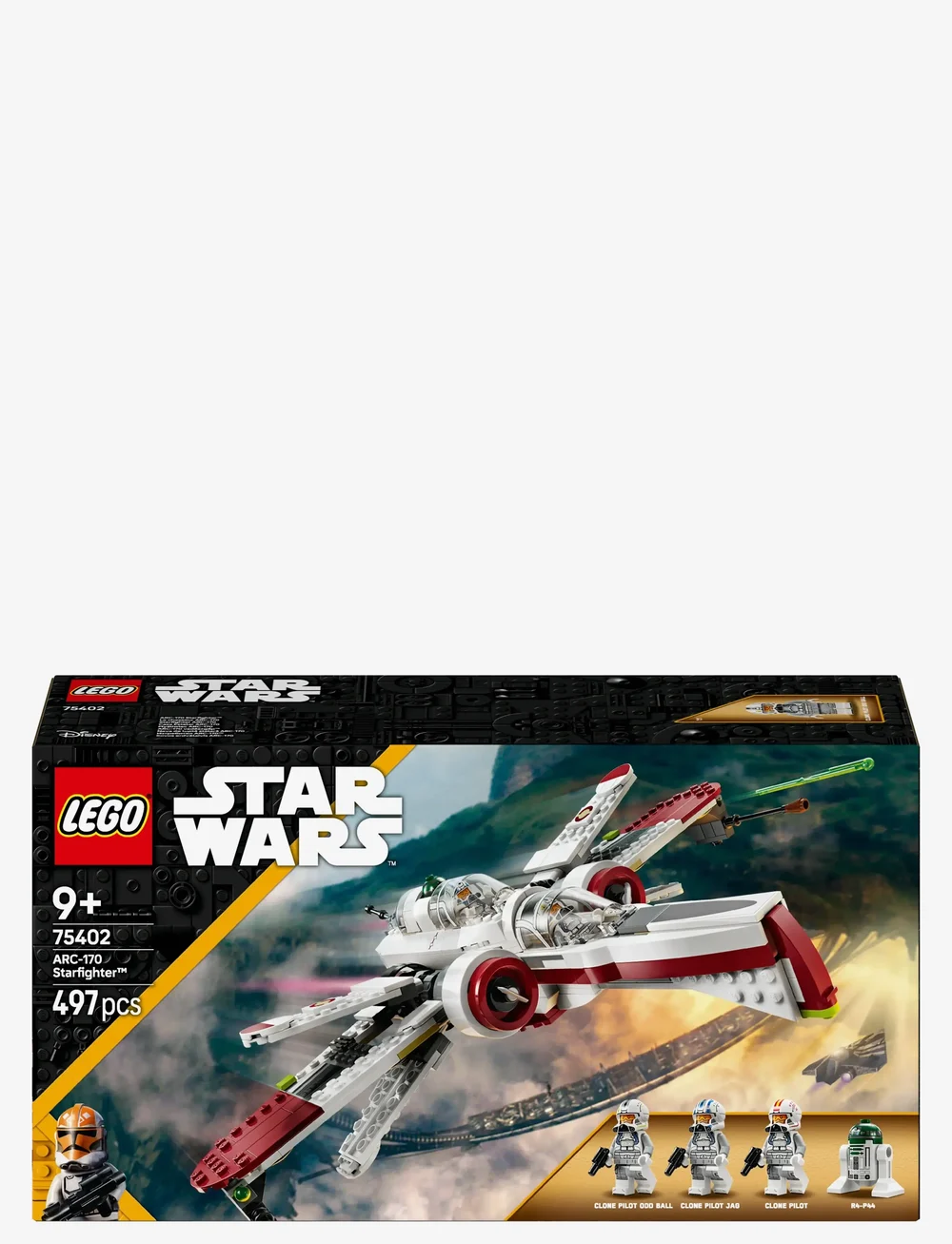 LEGO - Star ARC-170 Building Toy for Kids 75402 - lego star wars™ - multi - 5