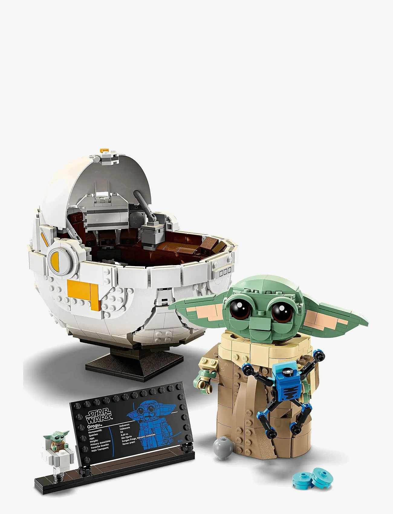 LEGO - Grogu™ med svævevogn 75403 - lego® star wars™ - multi - 3