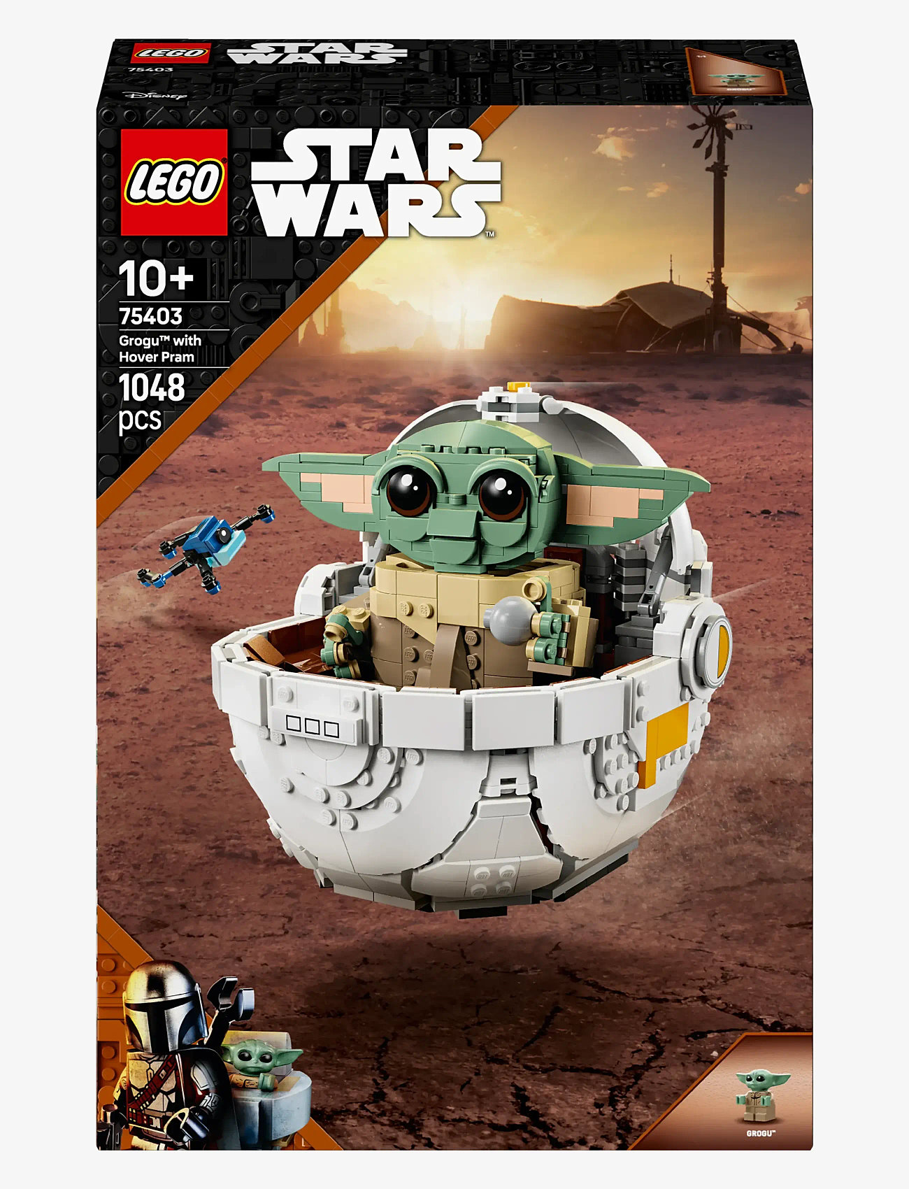 LEGO - Grogu™ med svævevogn 75403 - lego® star wars™ - multi - 5