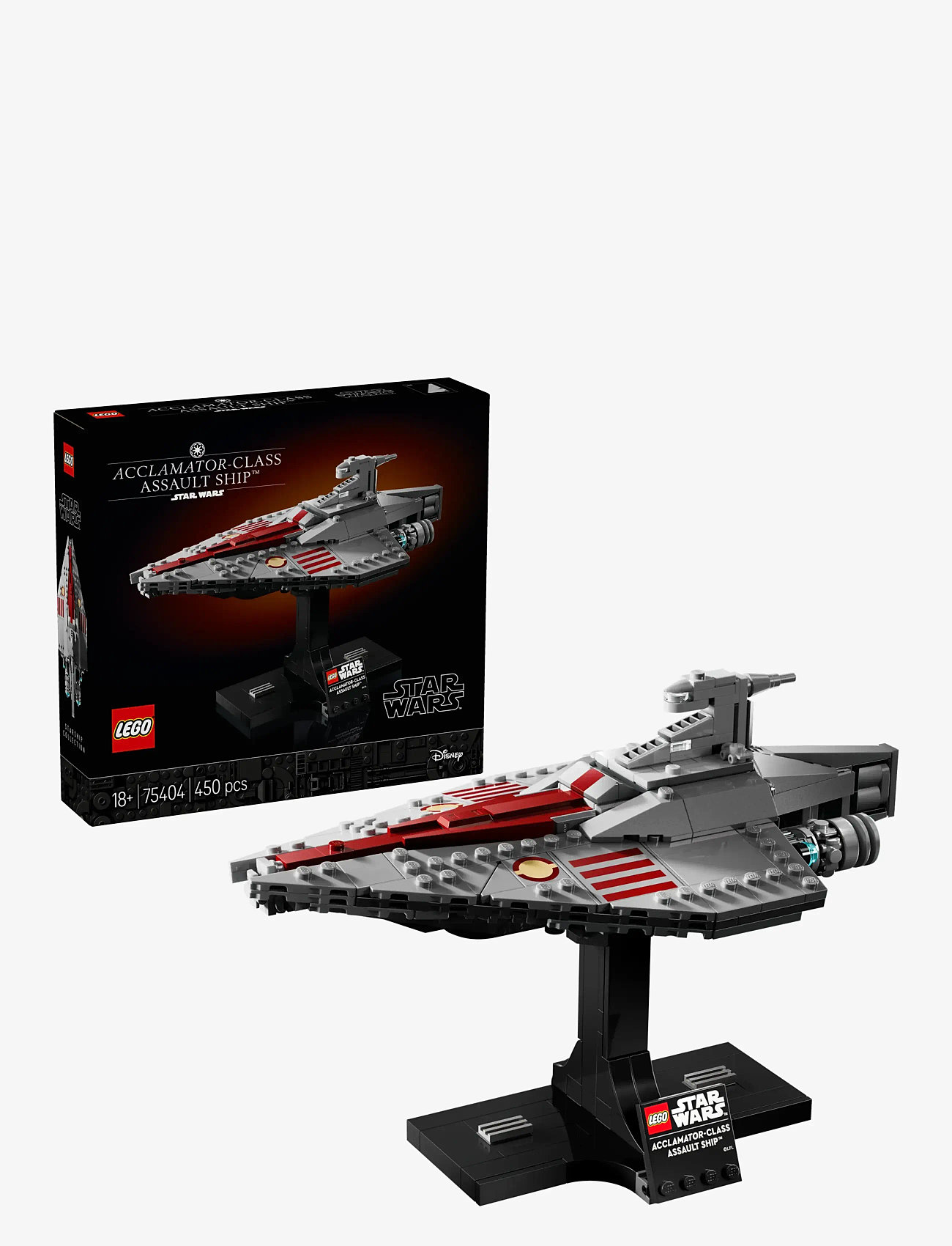 LEGO - Star Acclamator-Class Assault Ship™, Buildable Starship Model 75404 - lego adults welcome - multi - 0