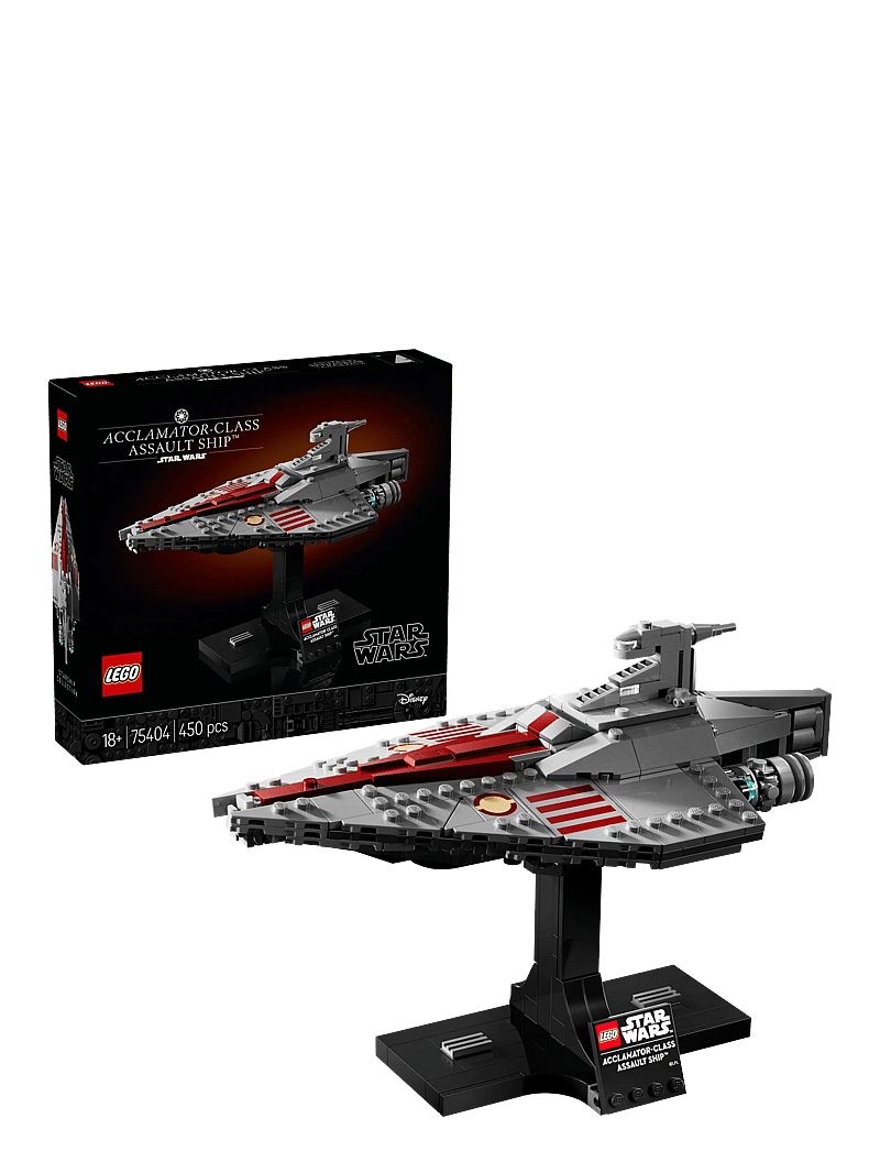 LEGO - Star Acclamator-Class Assault Ship™, Buildable Starship Model 75404 - lego adults welcome - multi - 0