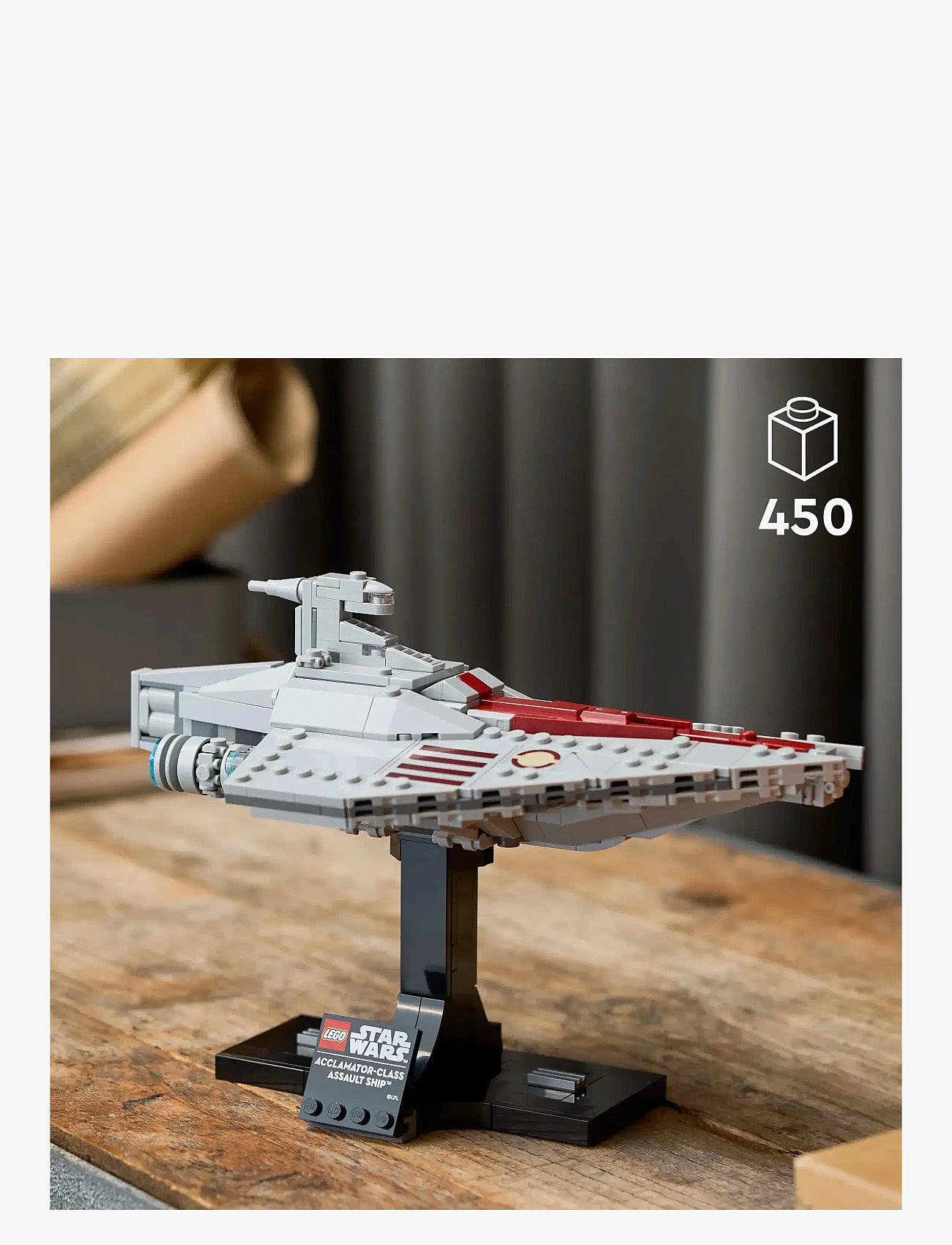 LEGO - Star Acclamator-Class Assault Ship™, Buildable Starship Model 75404 - lego adults welcome - multi - 1