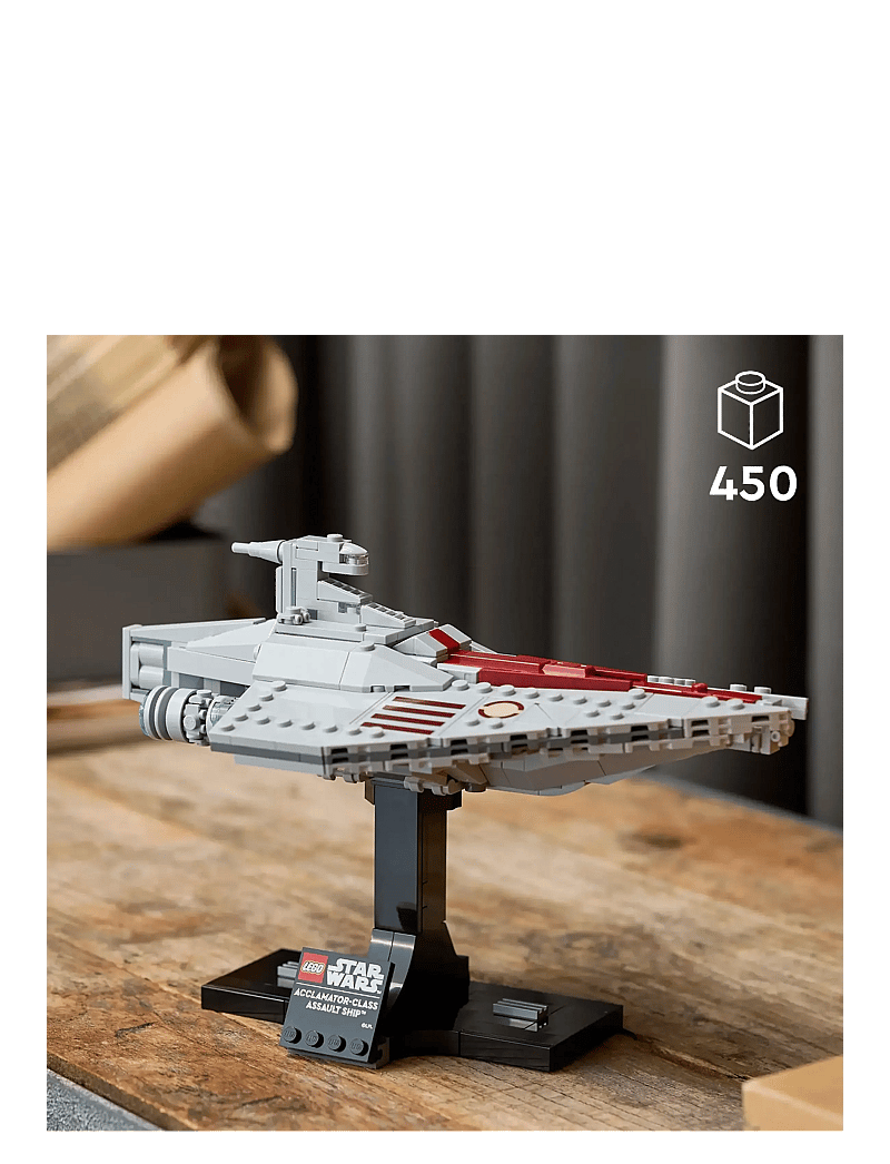 LEGO - Star Acclamator-Class Assault Ship™, Buildable Starship Model 75404 - lego adults welcome - multi - 1