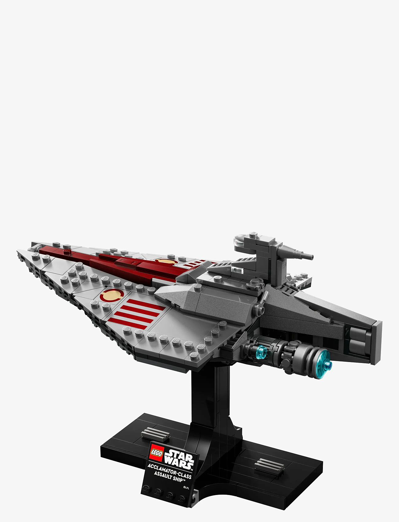 LEGO - Star Acclamator-Class Assault Ship™, Buildable Starship Model 75404 - lego adults welcome - multi - 2