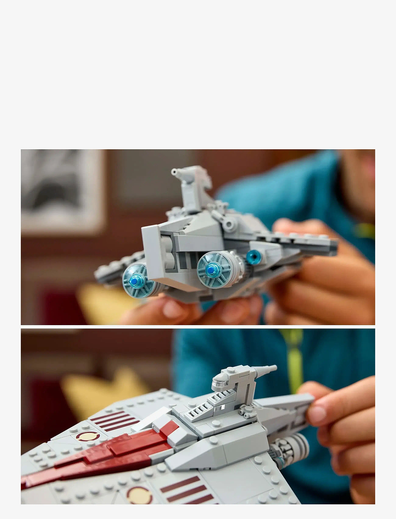 LEGO - Star Acclamator-Class Assault Ship™, Buildable Starship Model 75404 - lego adults welcome - multi - 4