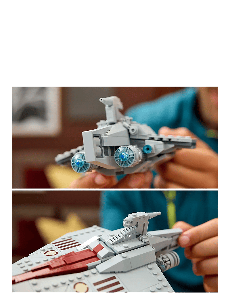 LEGO - Star Acclamator-Class Assault Ship™, Buildable Starship Model 75404 - lego adults welcome - multi - 4