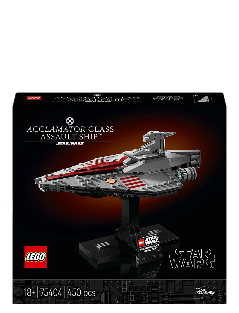 LEGO - Star Acclamator-Class Assault Ship™, Buildable Starship Model 75404 - lego adults welcome - multi - 5