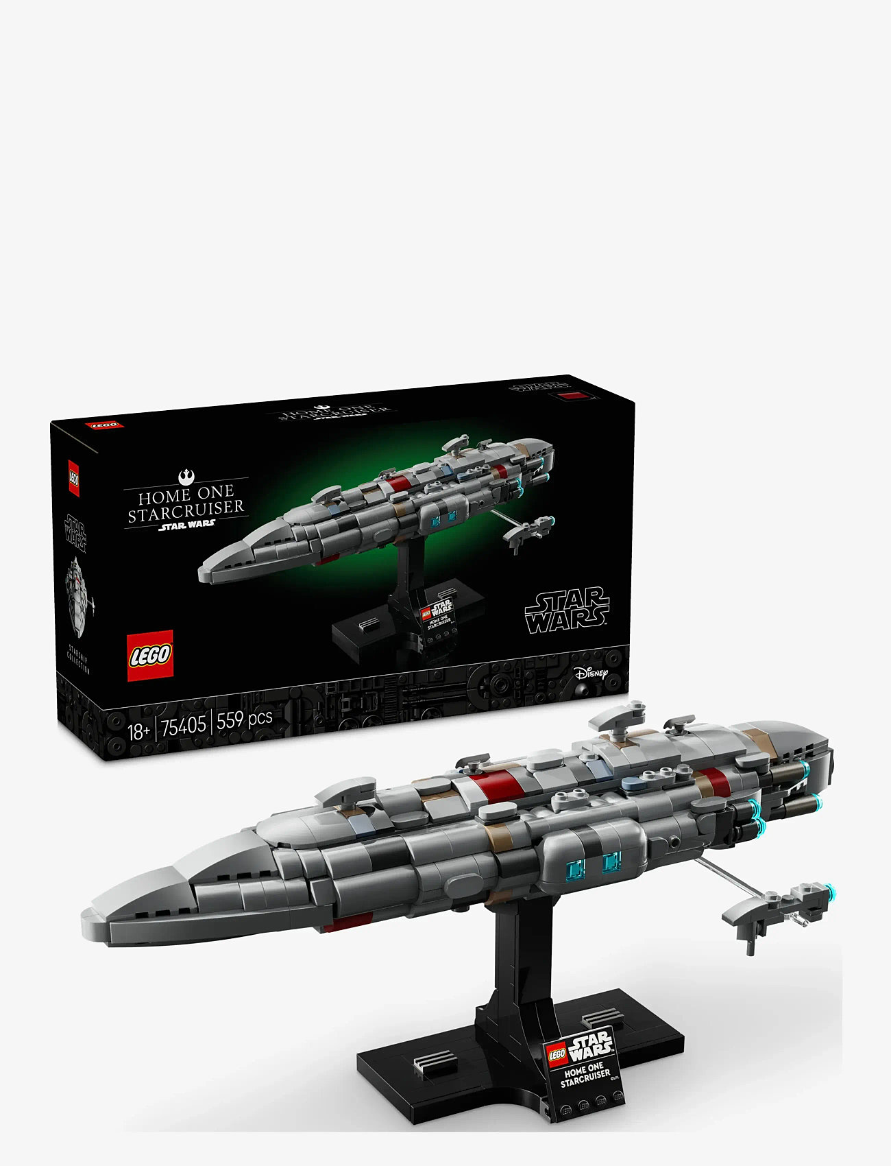 LEGO - Star Home One Starcruiser, Buildable Starship Model Kit 75405 - lego® star wars™ - multi - 0