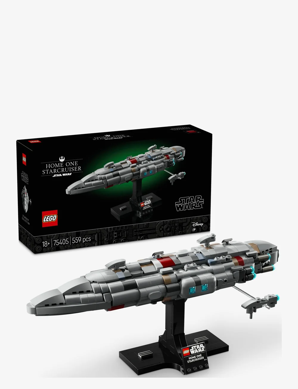 LEGO - Star Home One Starcruiser, Buildable Starship Model Kit 75405 - lego adults welcome - multi - 0