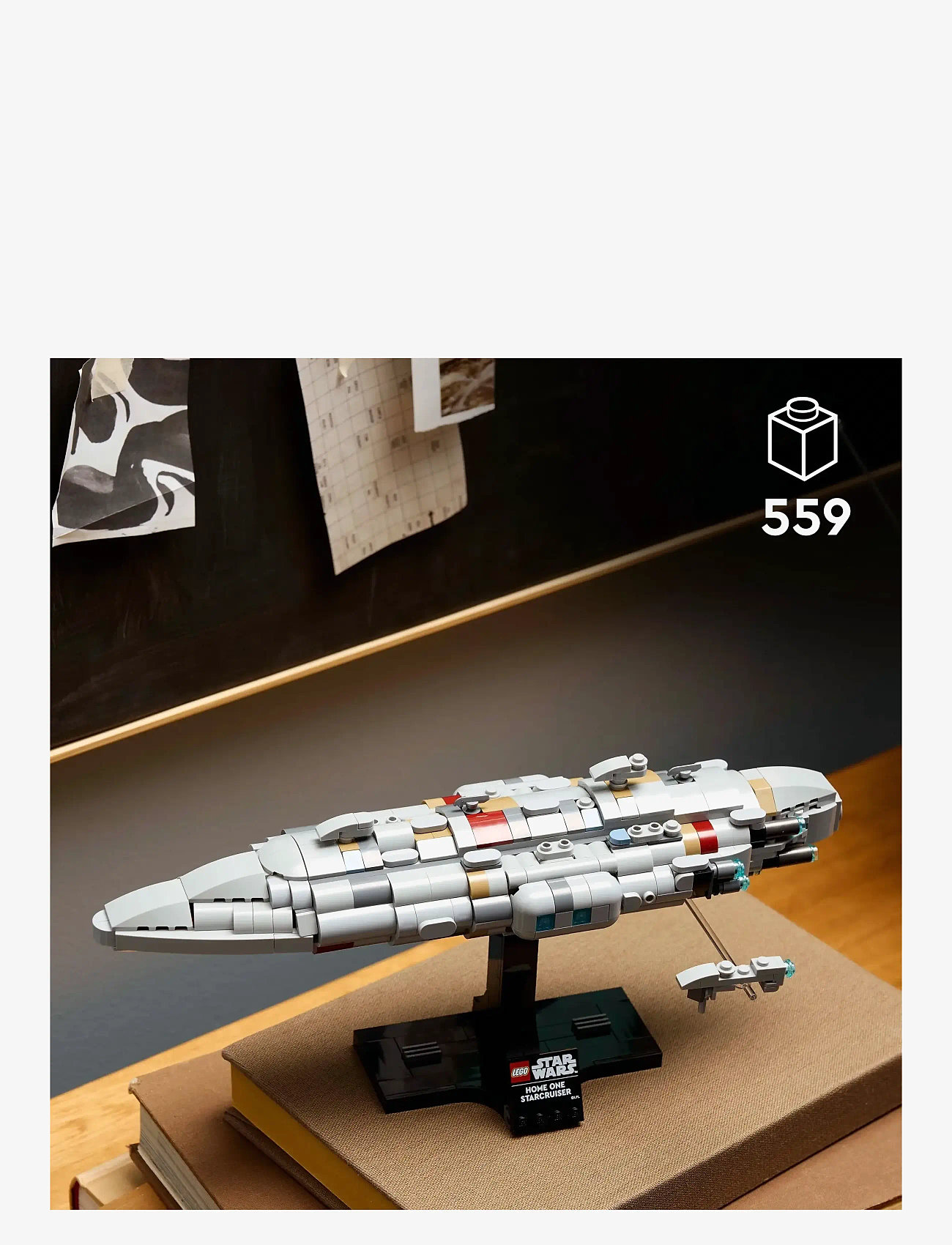 LEGO - Star Home One Starcruiser, Buildable Starship Model Kit 75405 - lego® star wars™ - multi - 1