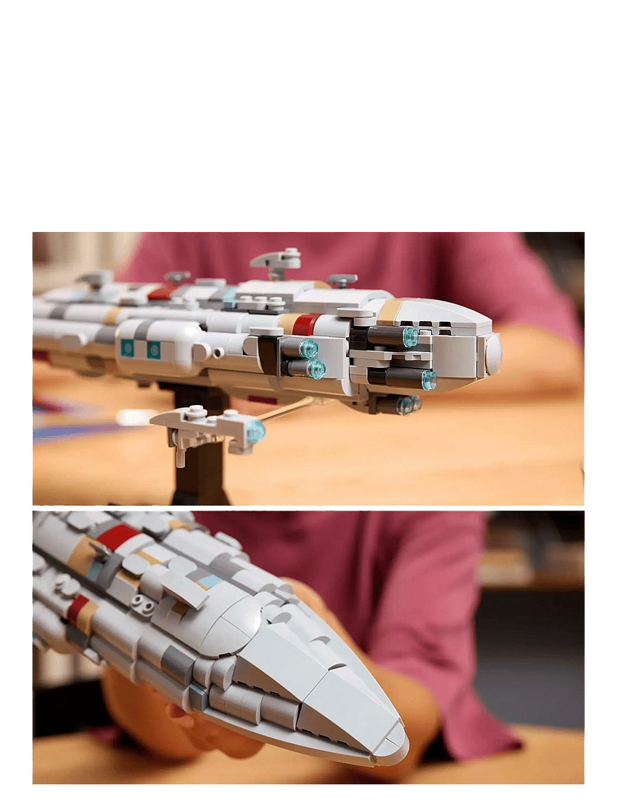 LEGO - Star Home One Starcruiser, Buildable Starship Model Kit 75405 - lego® star wars™ - multi - 4
