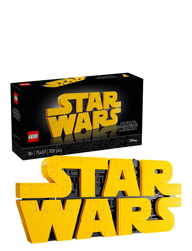 LEGO - Star Brick-Built Star Wars Logo Sign 75407 - lego adults welcome - multi - 0